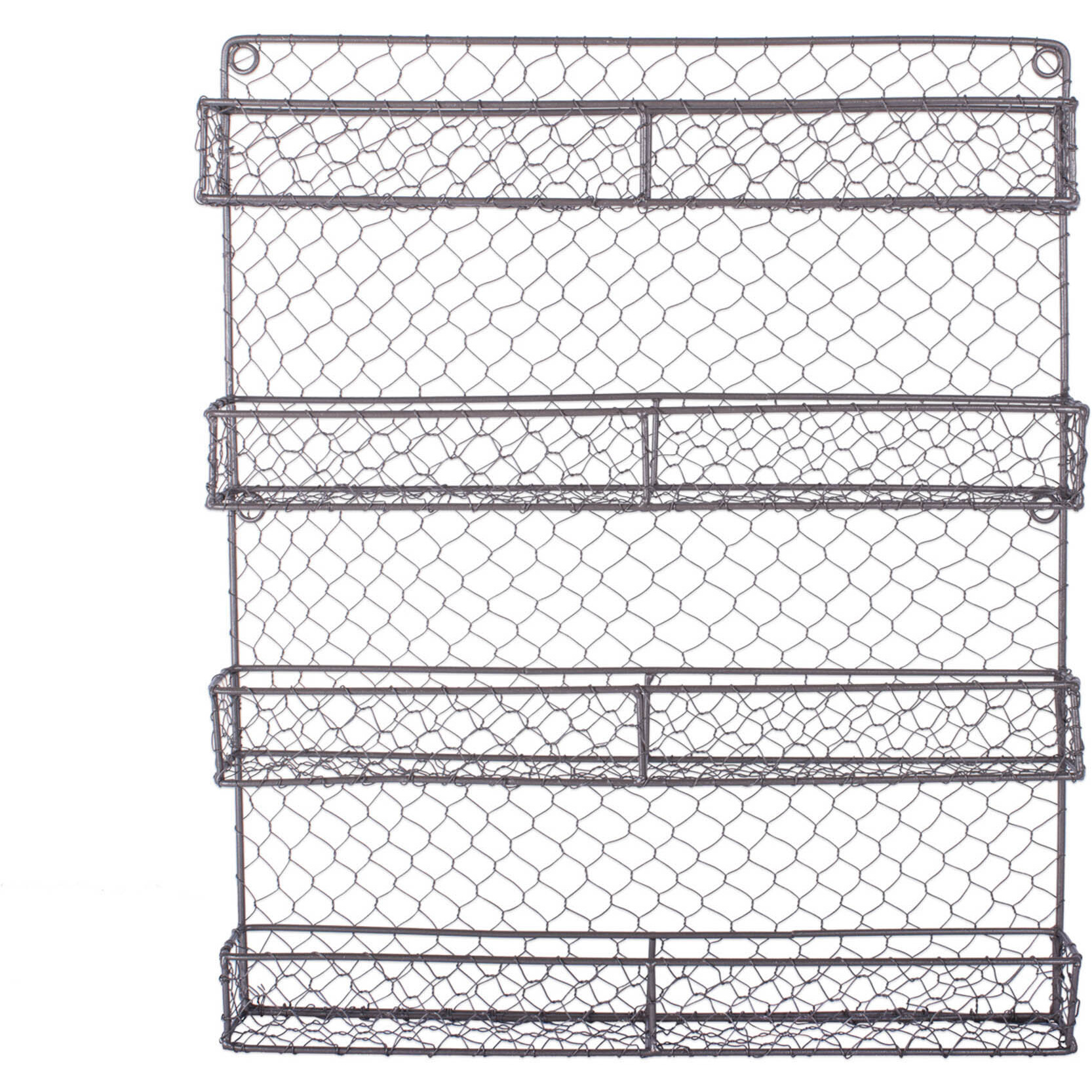 DII 4 Tier Chicken Wire Spice Rack