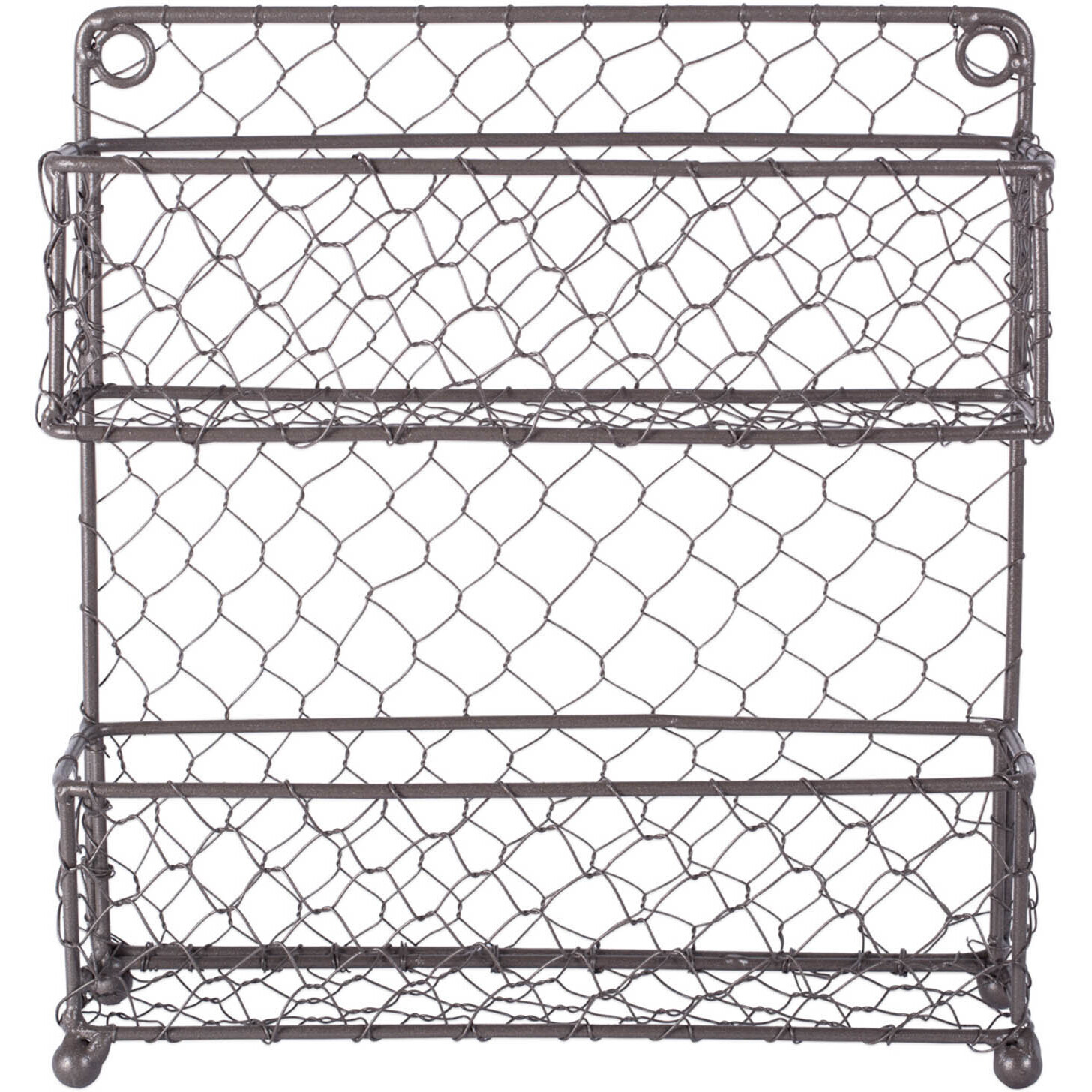 DII 2 Tier Chicken Wire Spice Rack