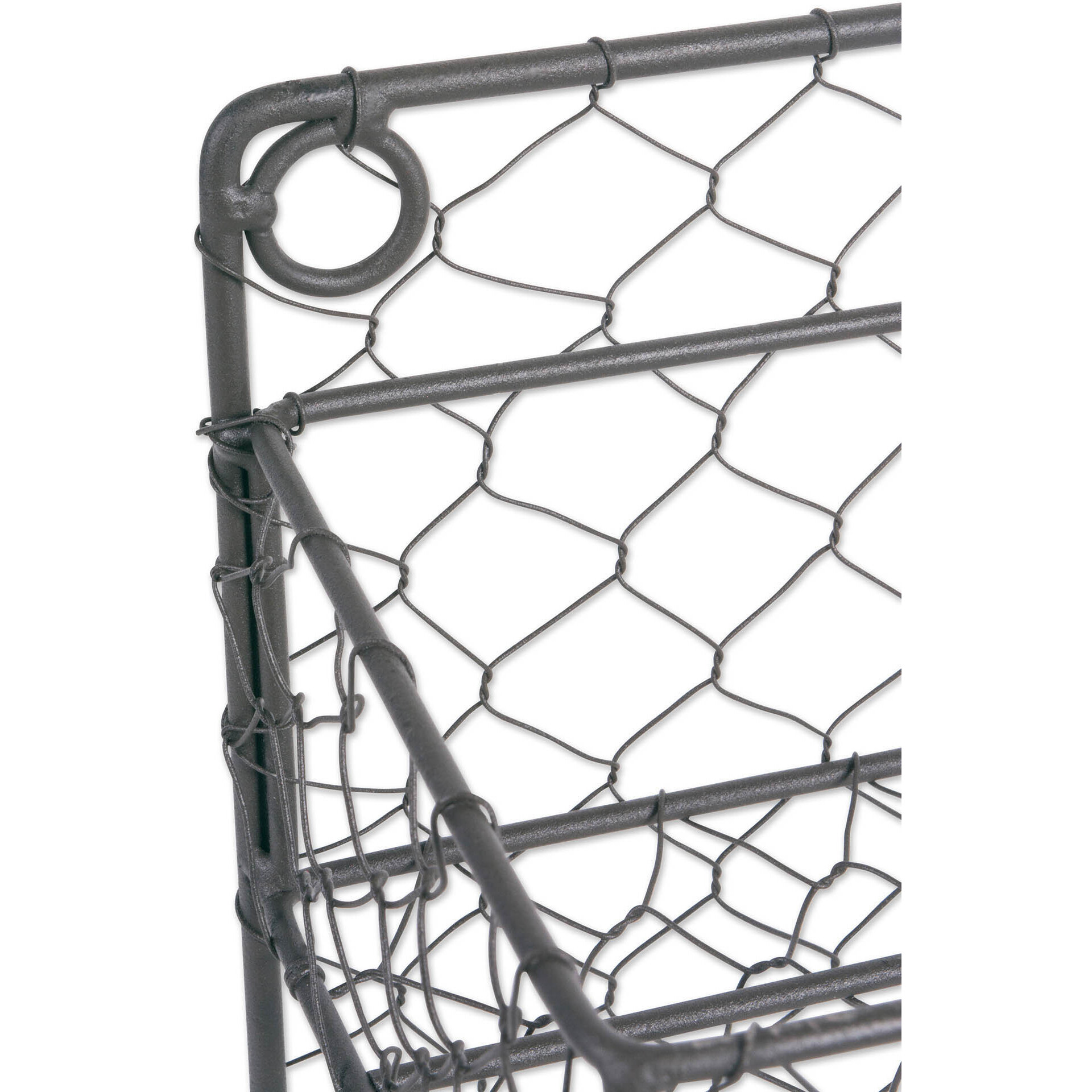 DII Double Wide 4 Row Chicken Wire Spice Rack