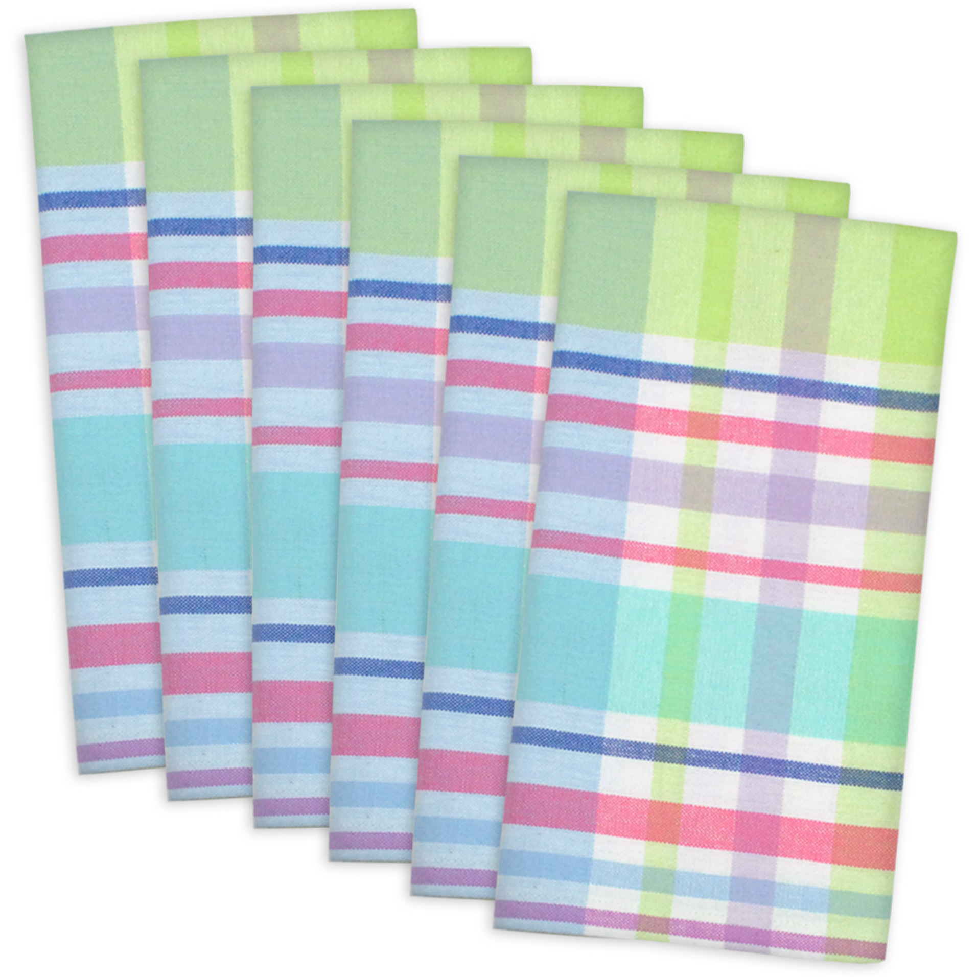 DII Spring Plaid Napkin (Set of 6)