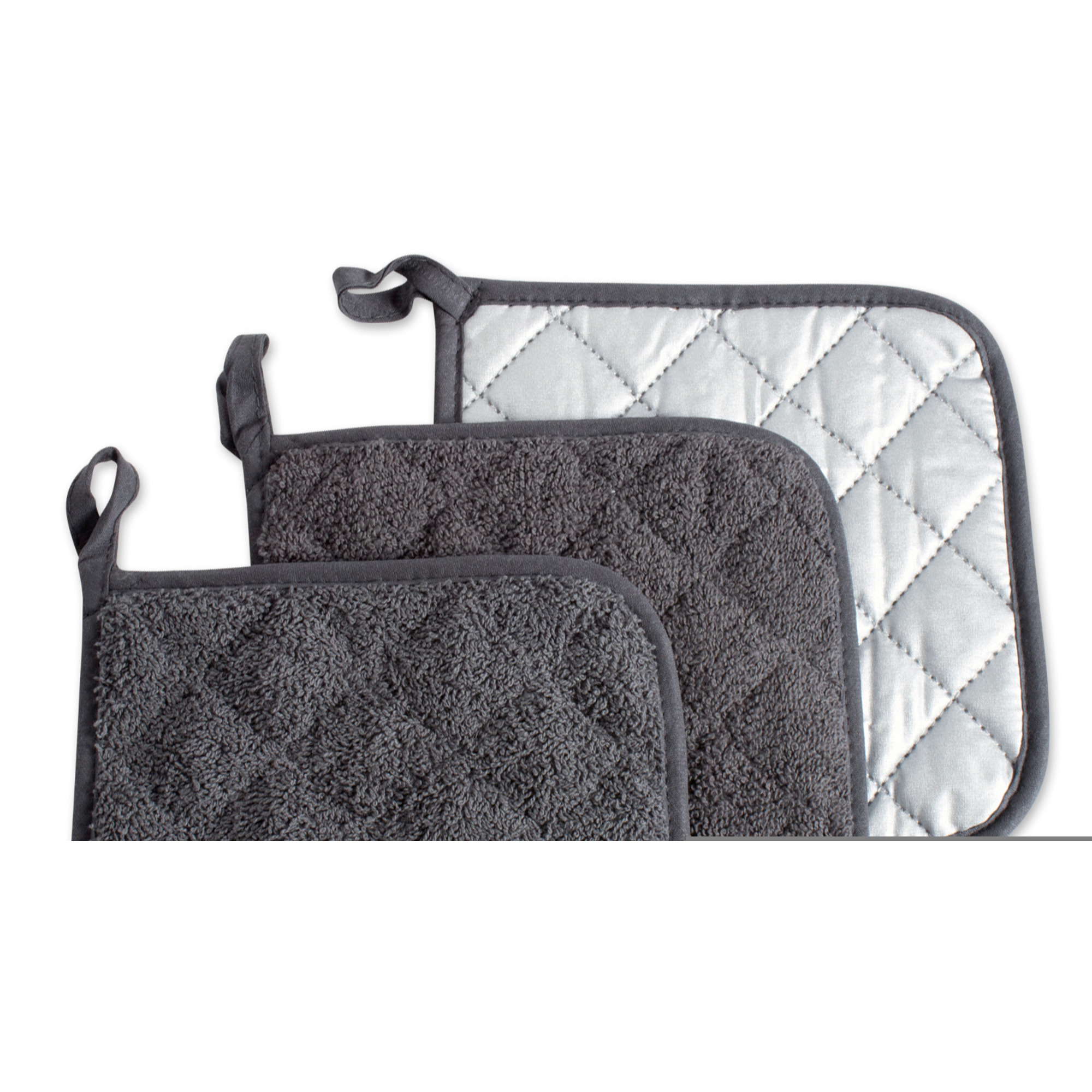 DII Mineral Terry Potholder (Set of 3)