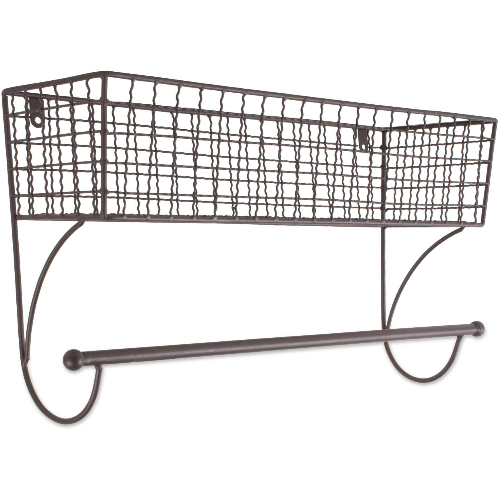 DII Large Rustic Bronze Towel Rack
