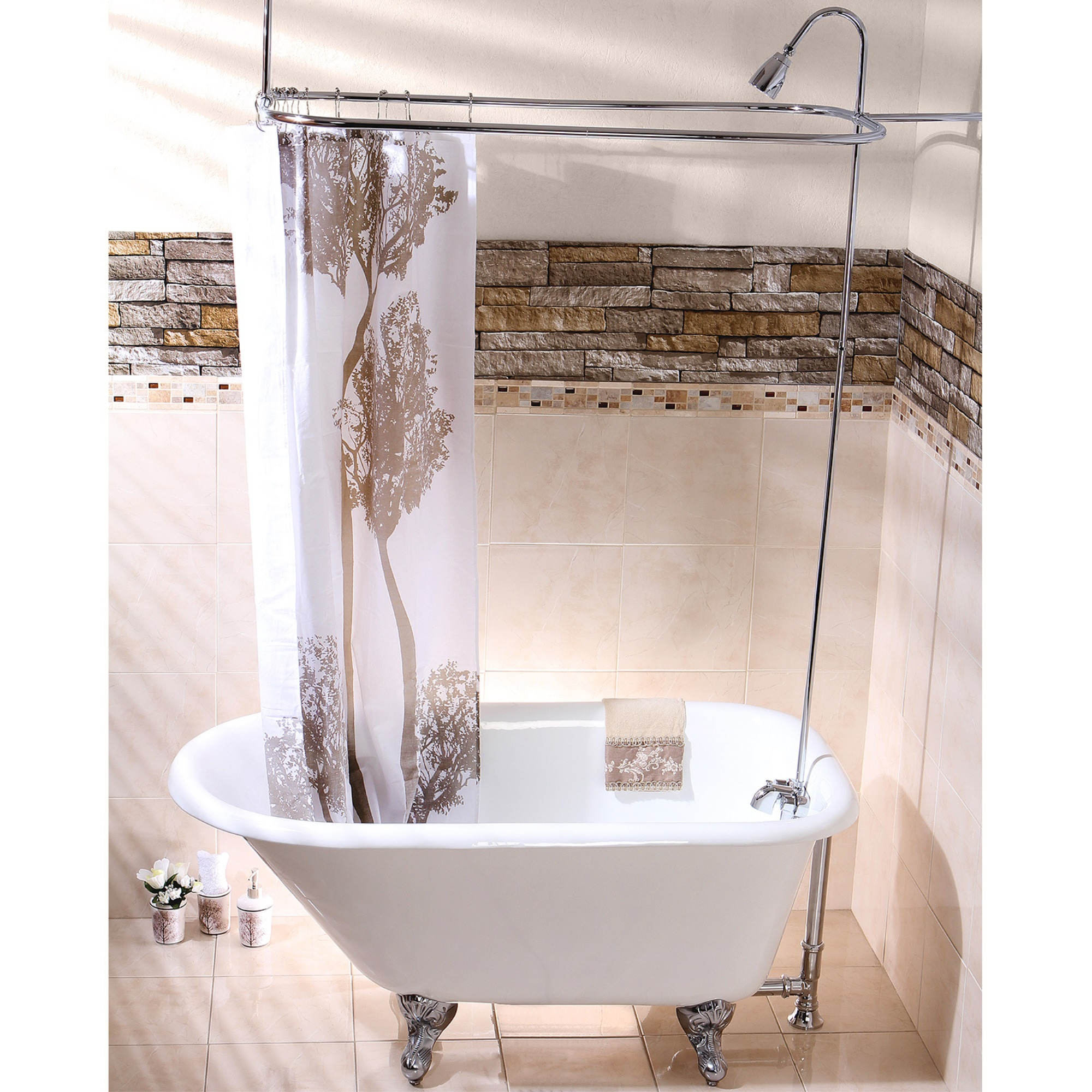 Kingston Brass CC3121 Convert-A-Shower, Polished Chrome