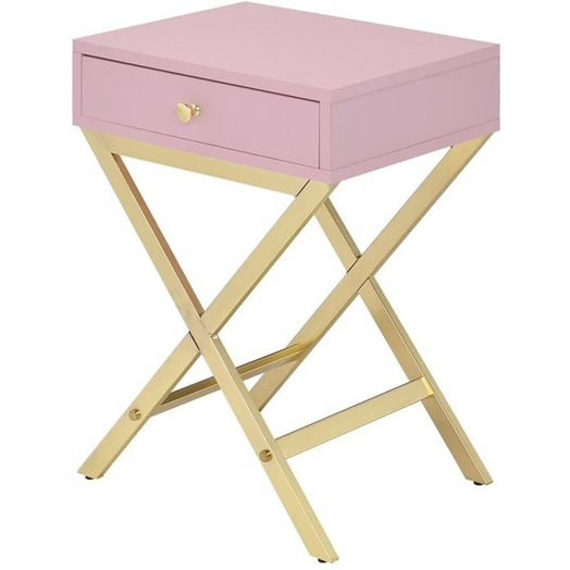Side Table - Pink & Gold Taiwan