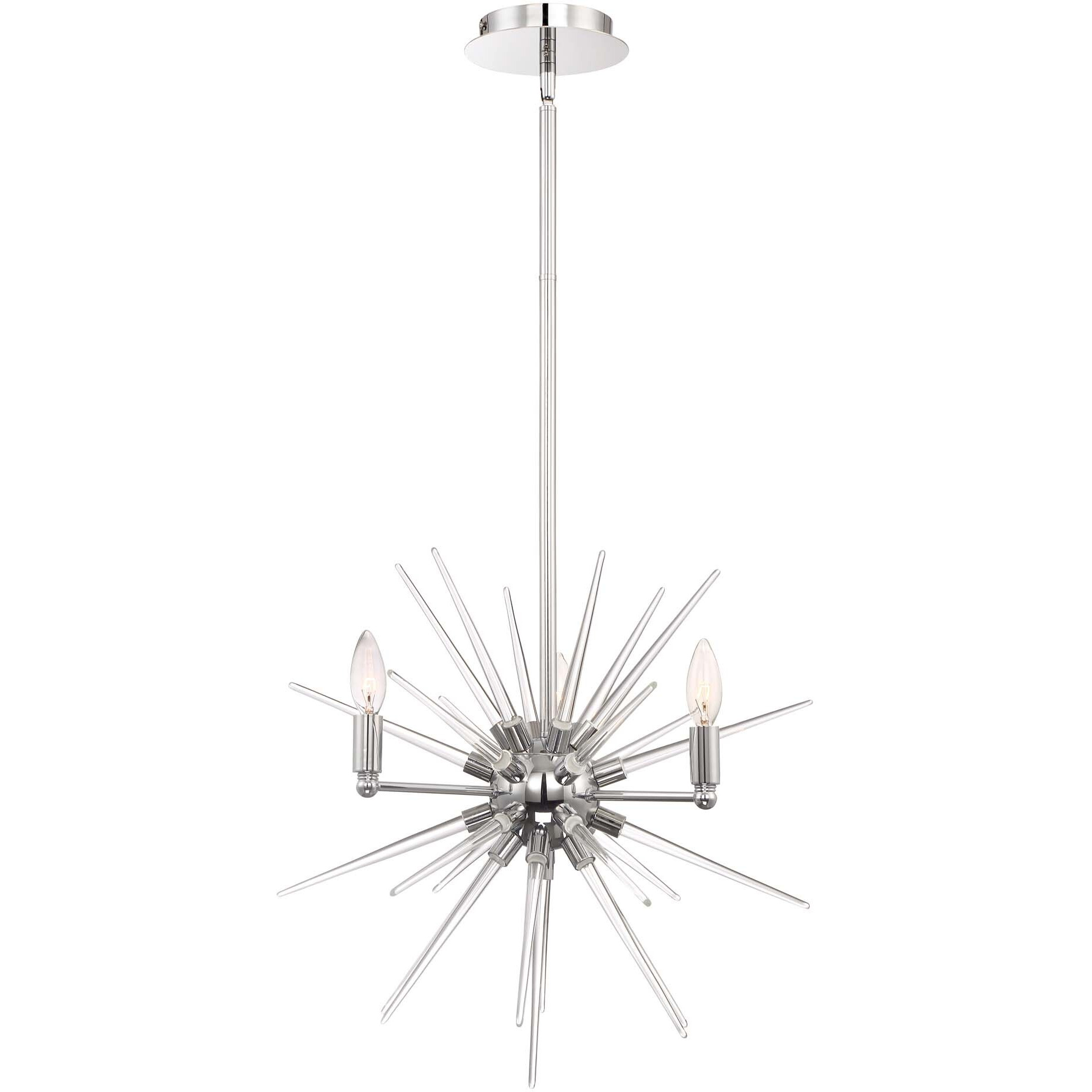 The Pulsar Collection - Finish Chrome With Clear Glass
