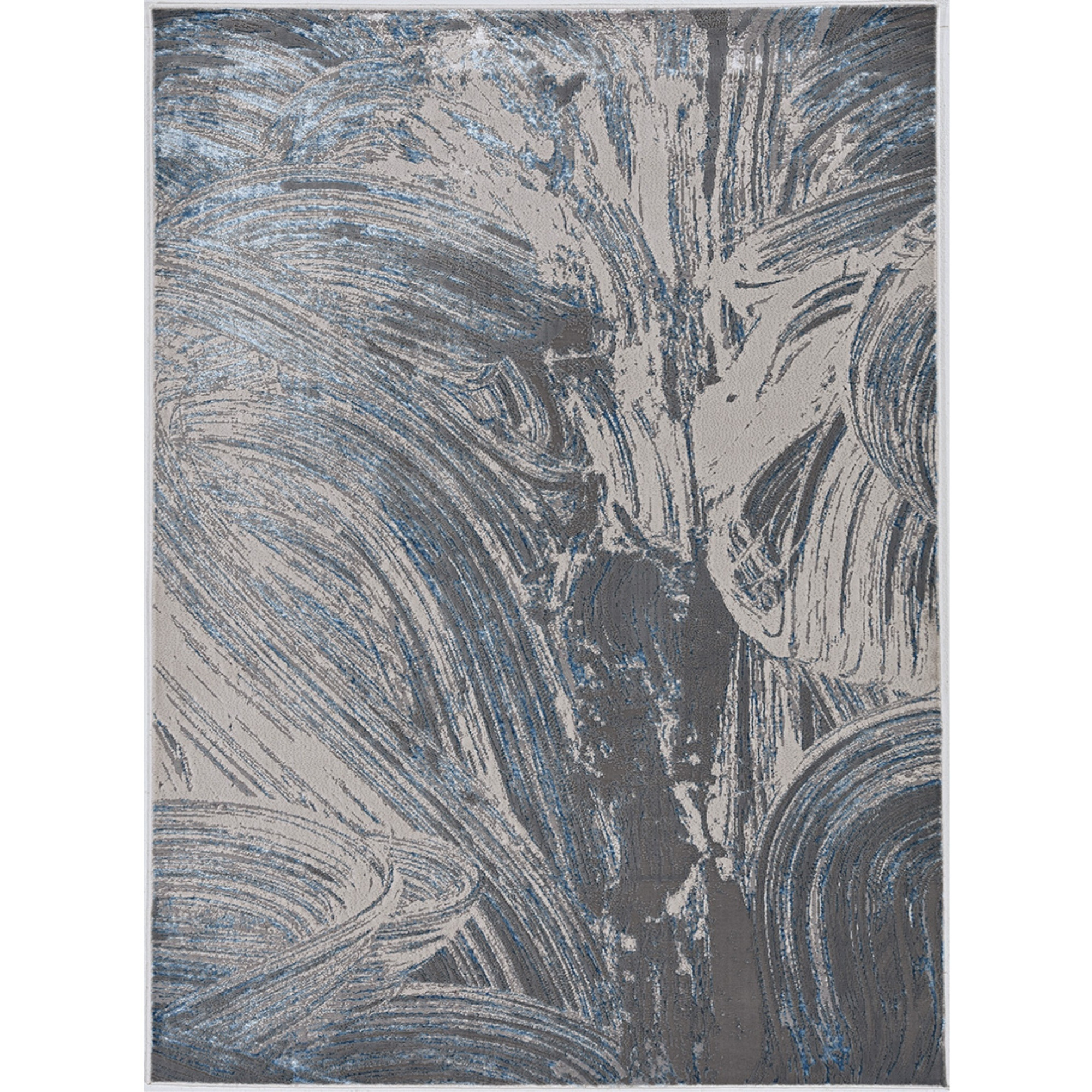 LUNA 7130 7'10 X 10'10" - Silver/Blue