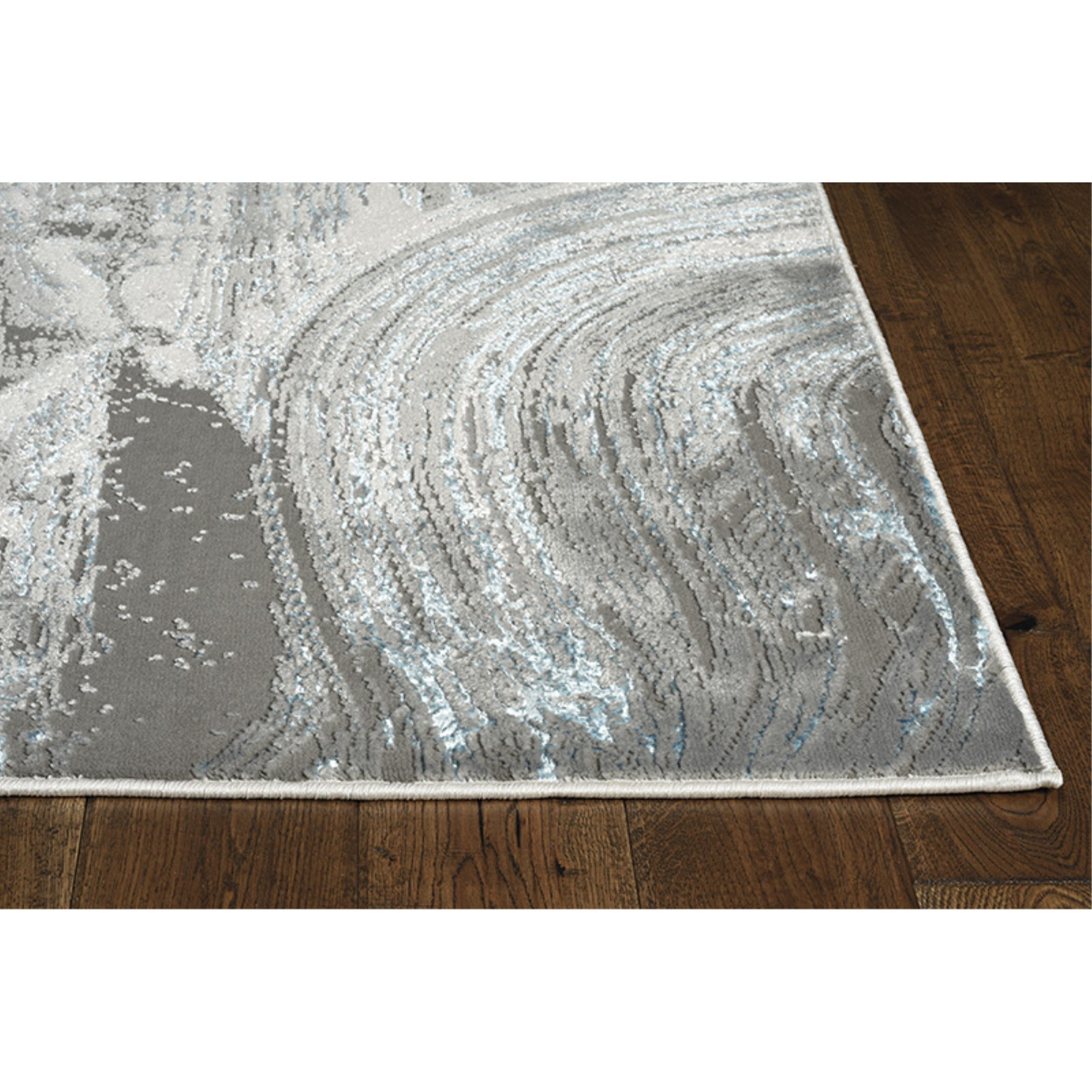 LUNA 7130 7'10 X 10'10" - Silver/Blue