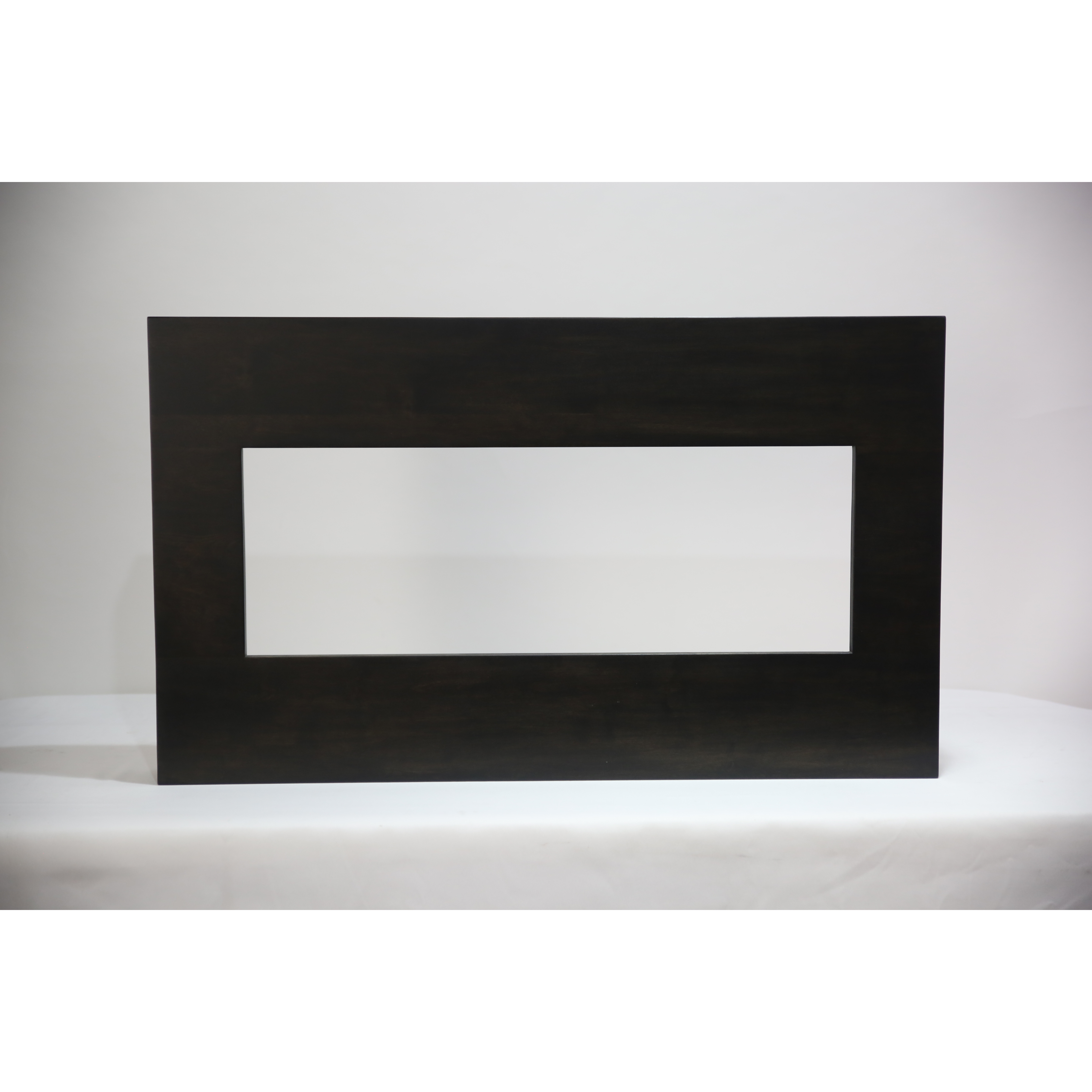 Knotty Black birch wood mantel  surround for BI40XTRASLIM