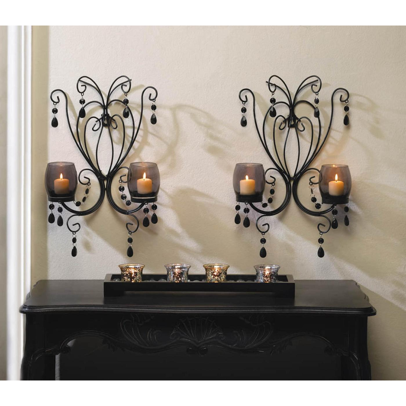 MIDNIGHT ELEGANCE WALL SCONCES