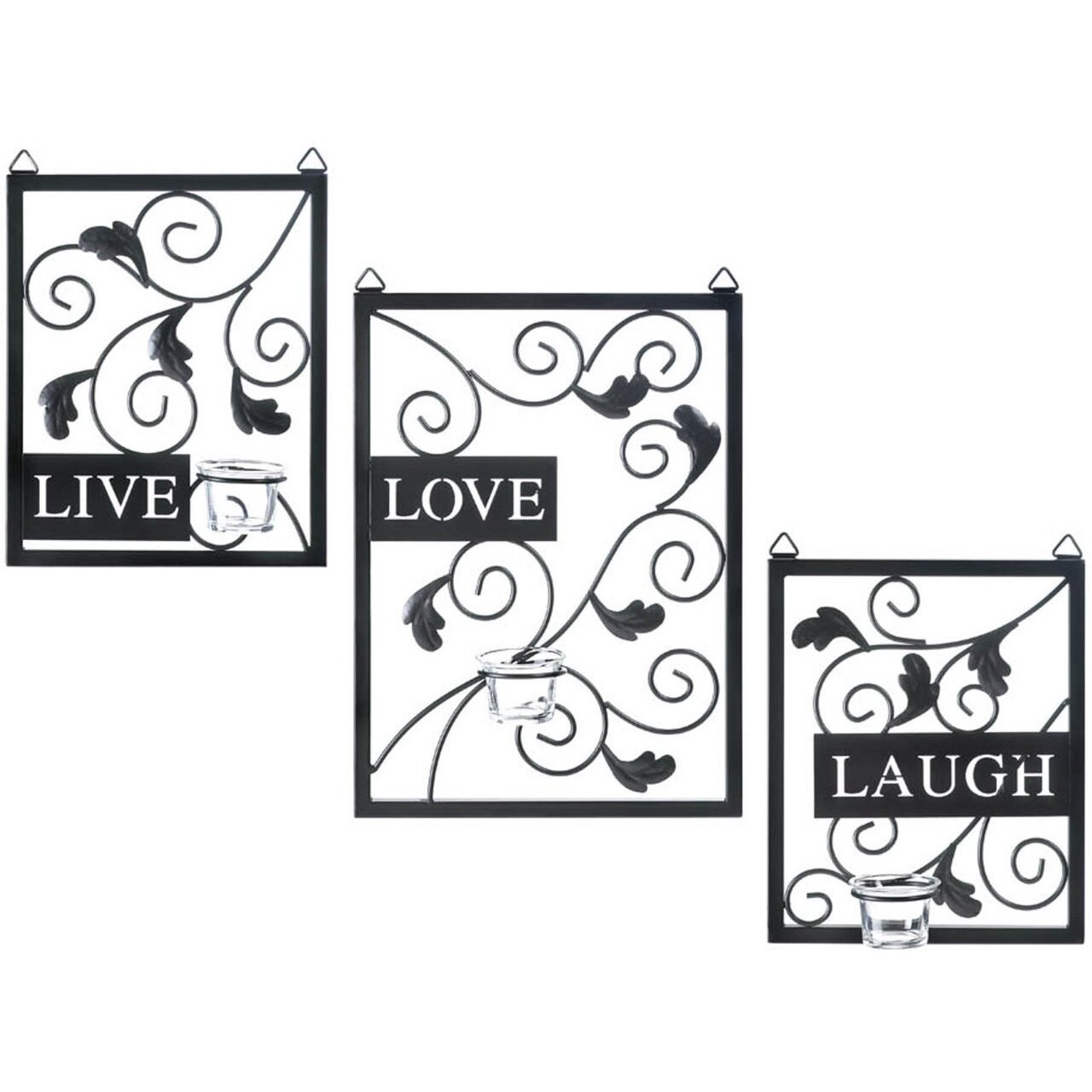 LIVE LOVE LAUGH WALL DECOR