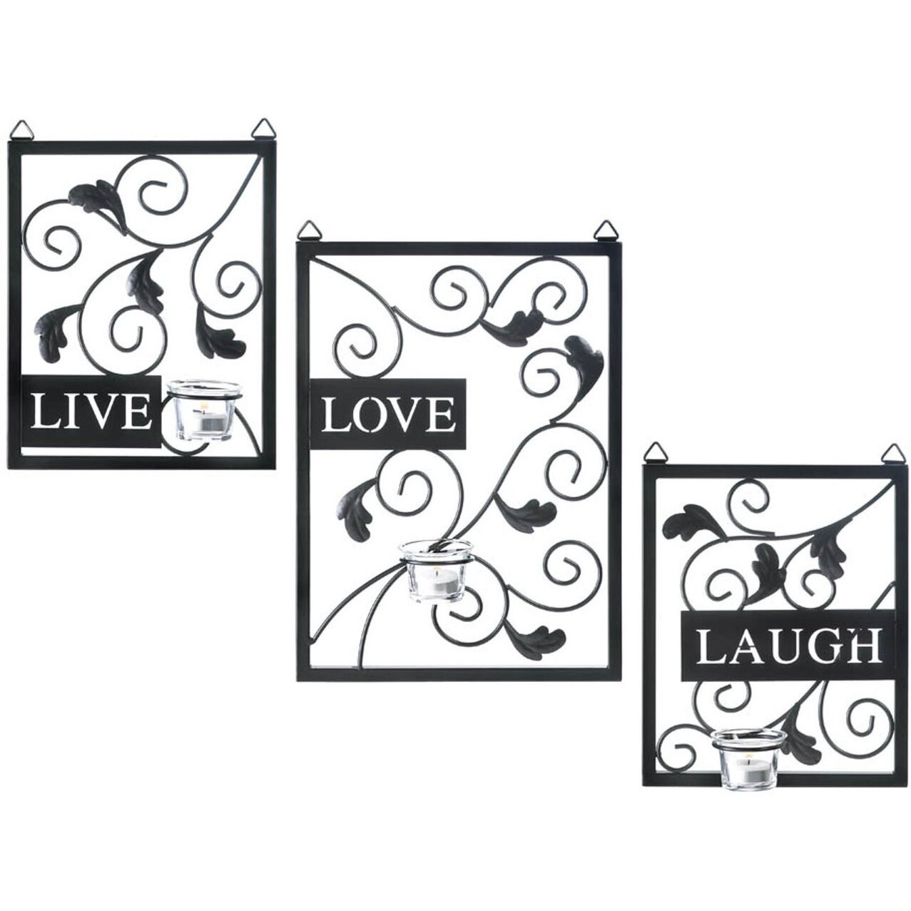 LIVE LOVE LAUGH WALL DECOR