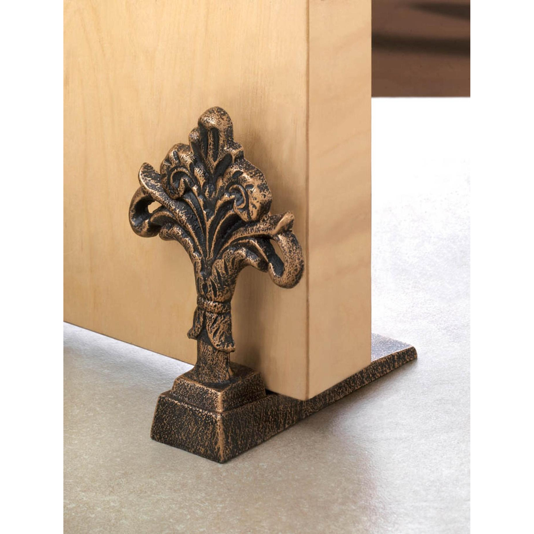 FLEUR-DE-LIS DOOR STOPPER