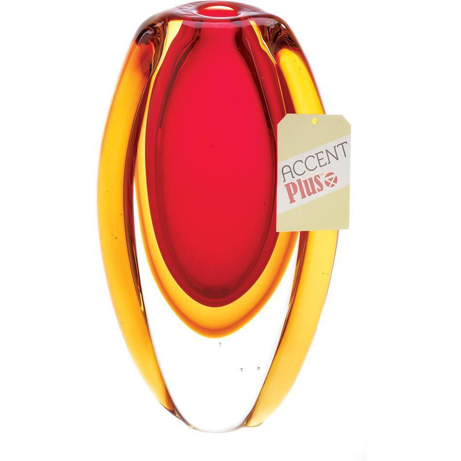 SUNFIRE GLASS VASE