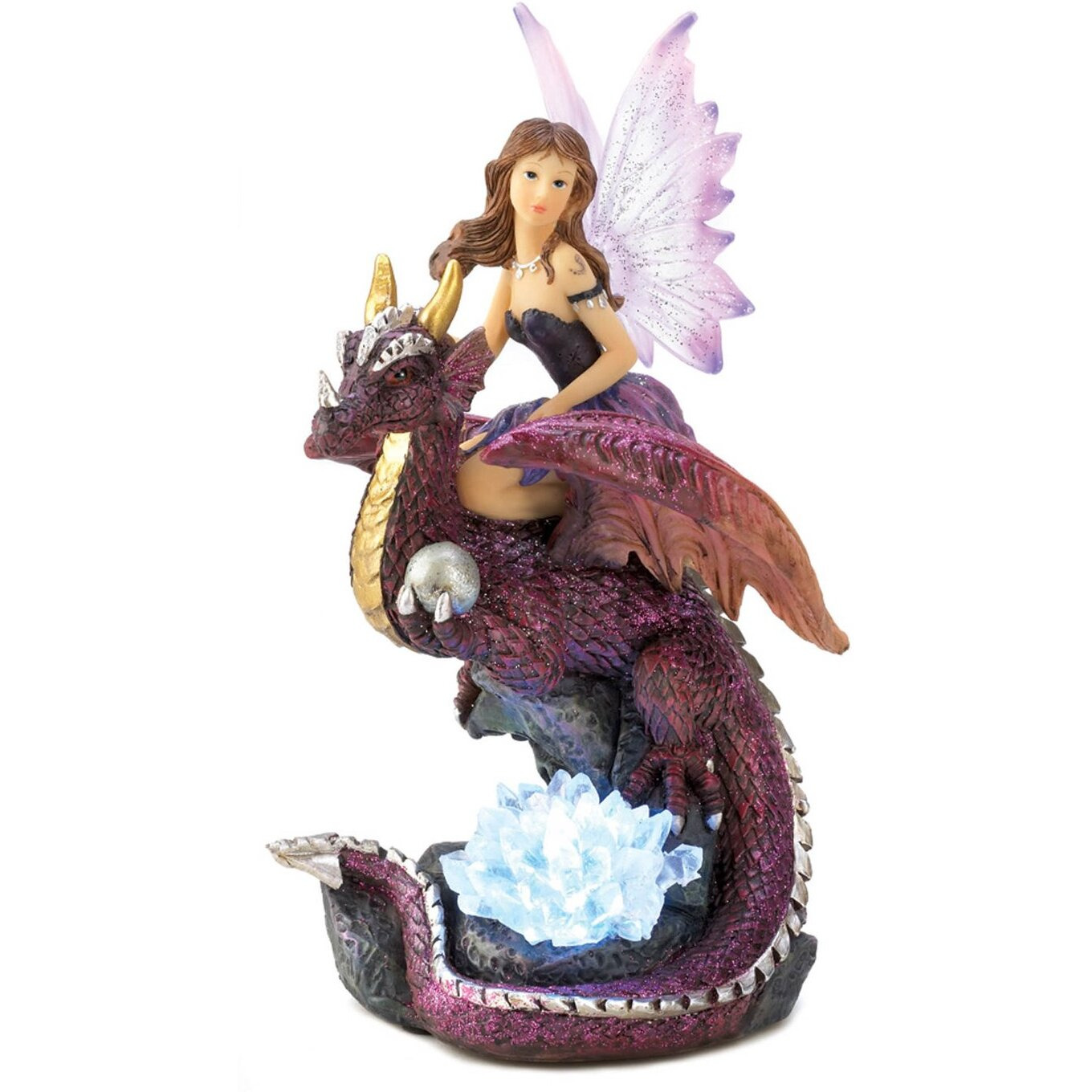 DRAGON RIDER FIGURINE