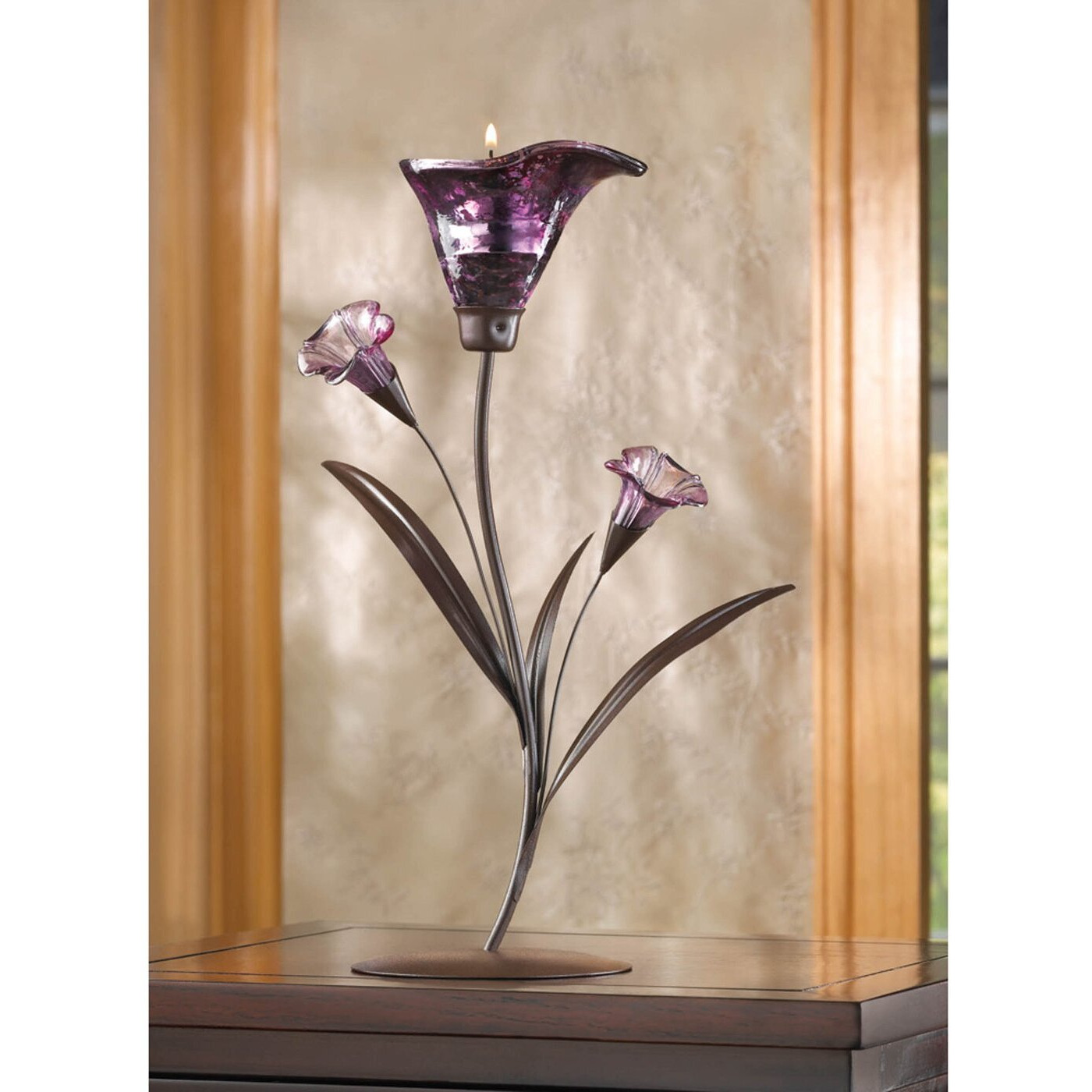 TWILIGHT BLOOM TEALIGHT HOLDER