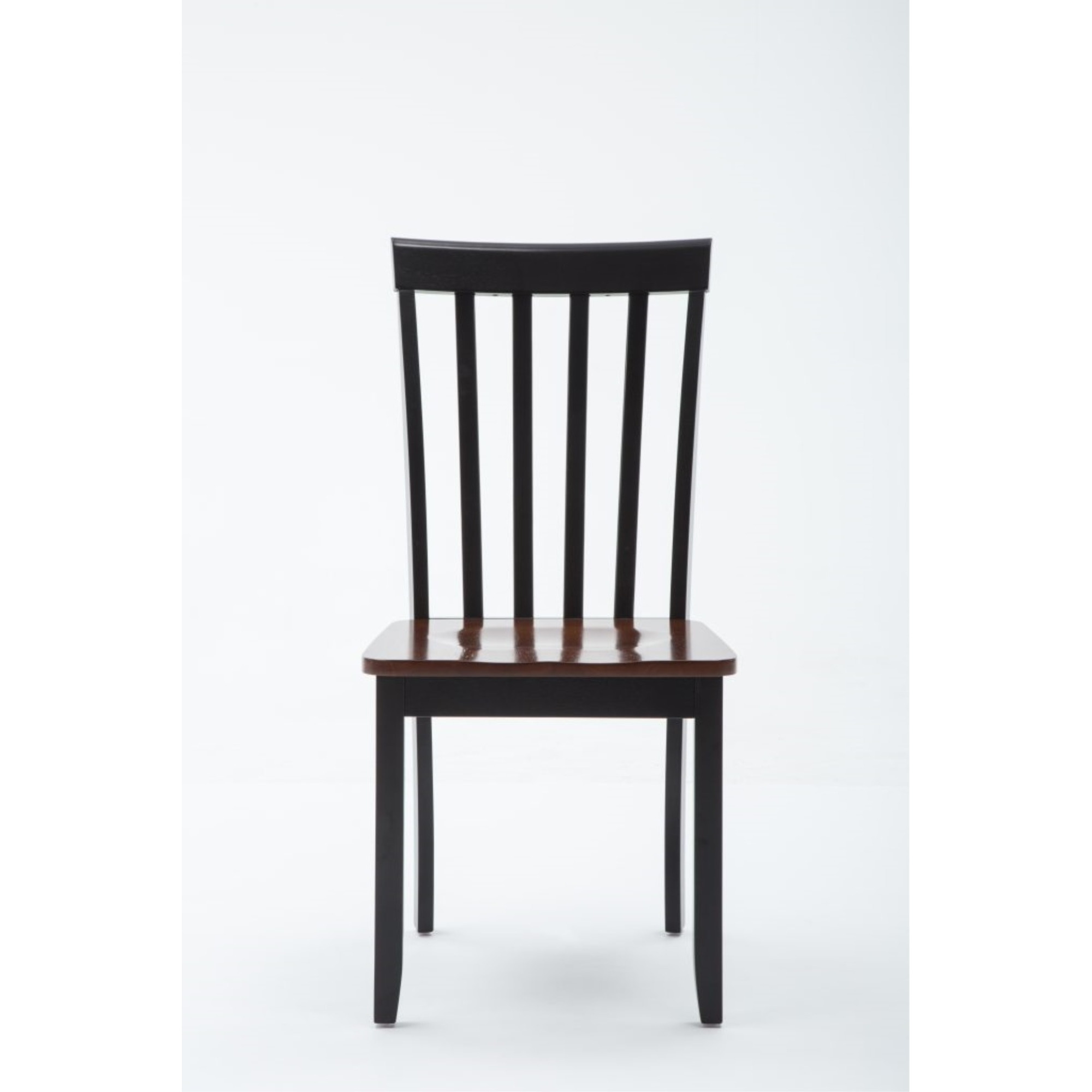 Bloomington Dining Chair[Black/Cherry]2PK