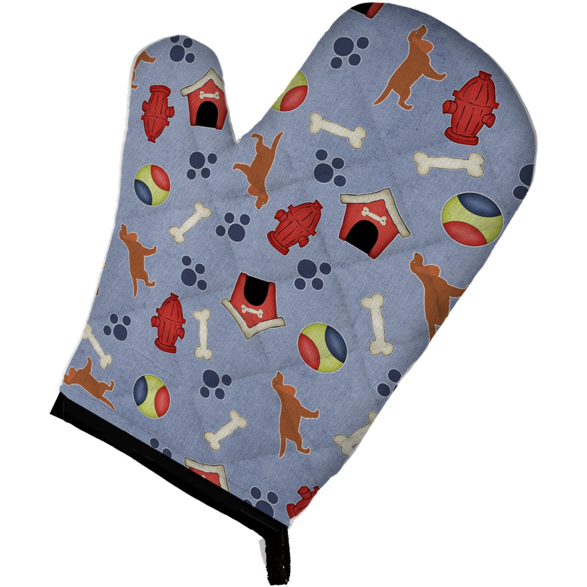 &quotCaroline's Treasures BB3912OVMT English Cocker Spaniel Dog House Collection Oven Mitt, 12"" by 8.5"", Multicolor"