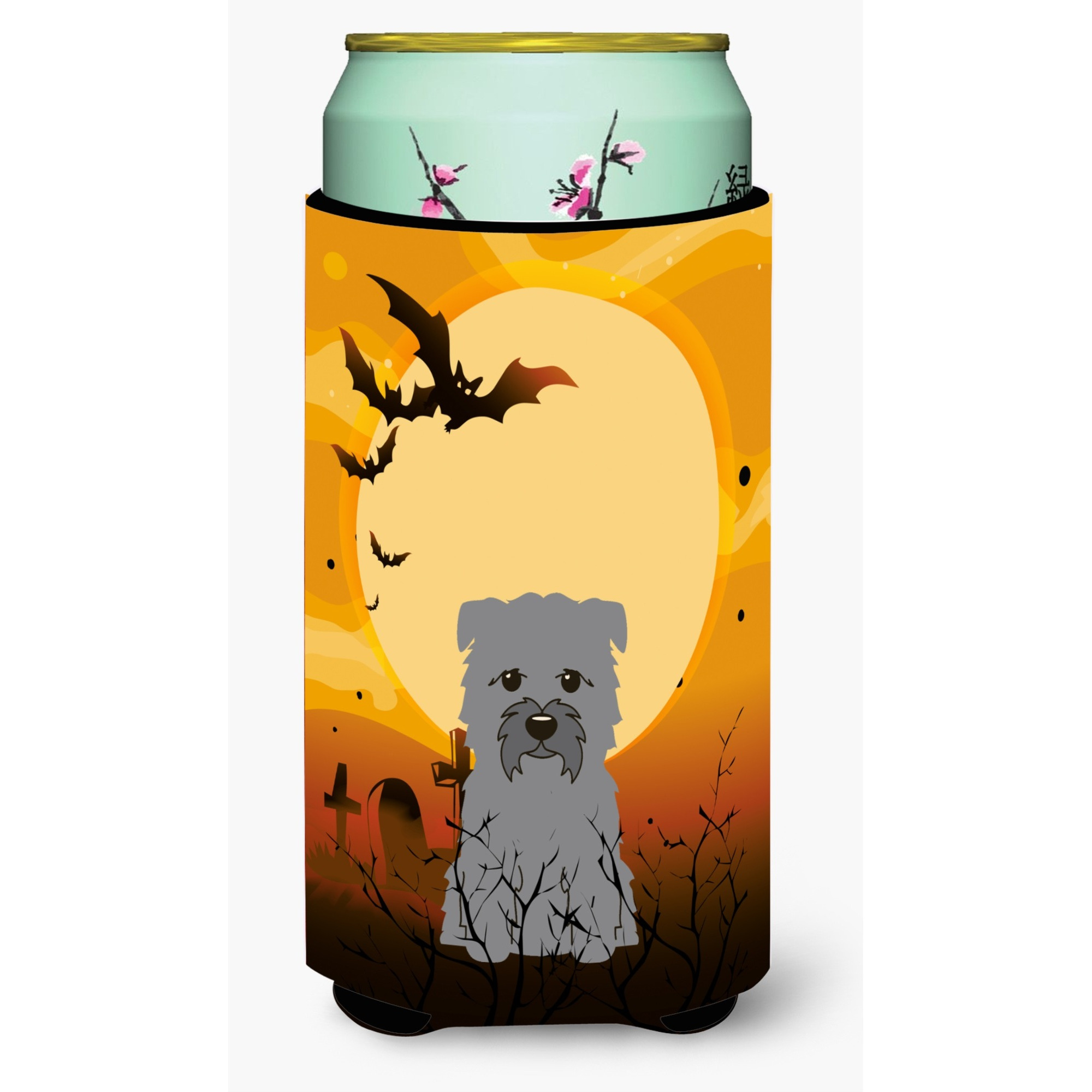 &quotCaroline's Treasures Halloween Glen of Imal Grey Tall Boy Beverage Insulator Hugger BB4325TBC, Multicolor"