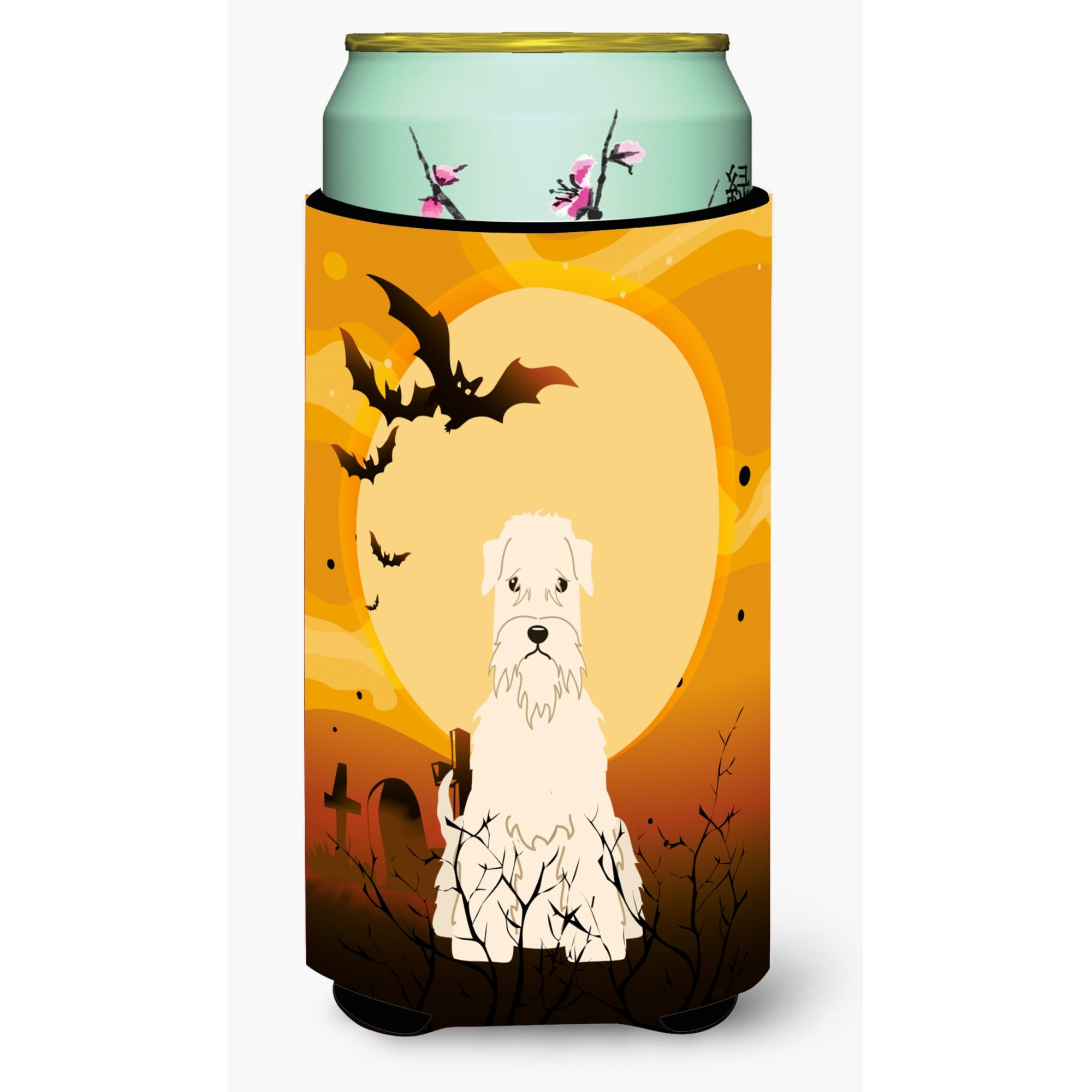 &quotCaroline's Treasures Halloween Soft Coated Wheaten Terrier Tall Boy Beverage Insulator Hugger BB4327TBC, Multicolor"