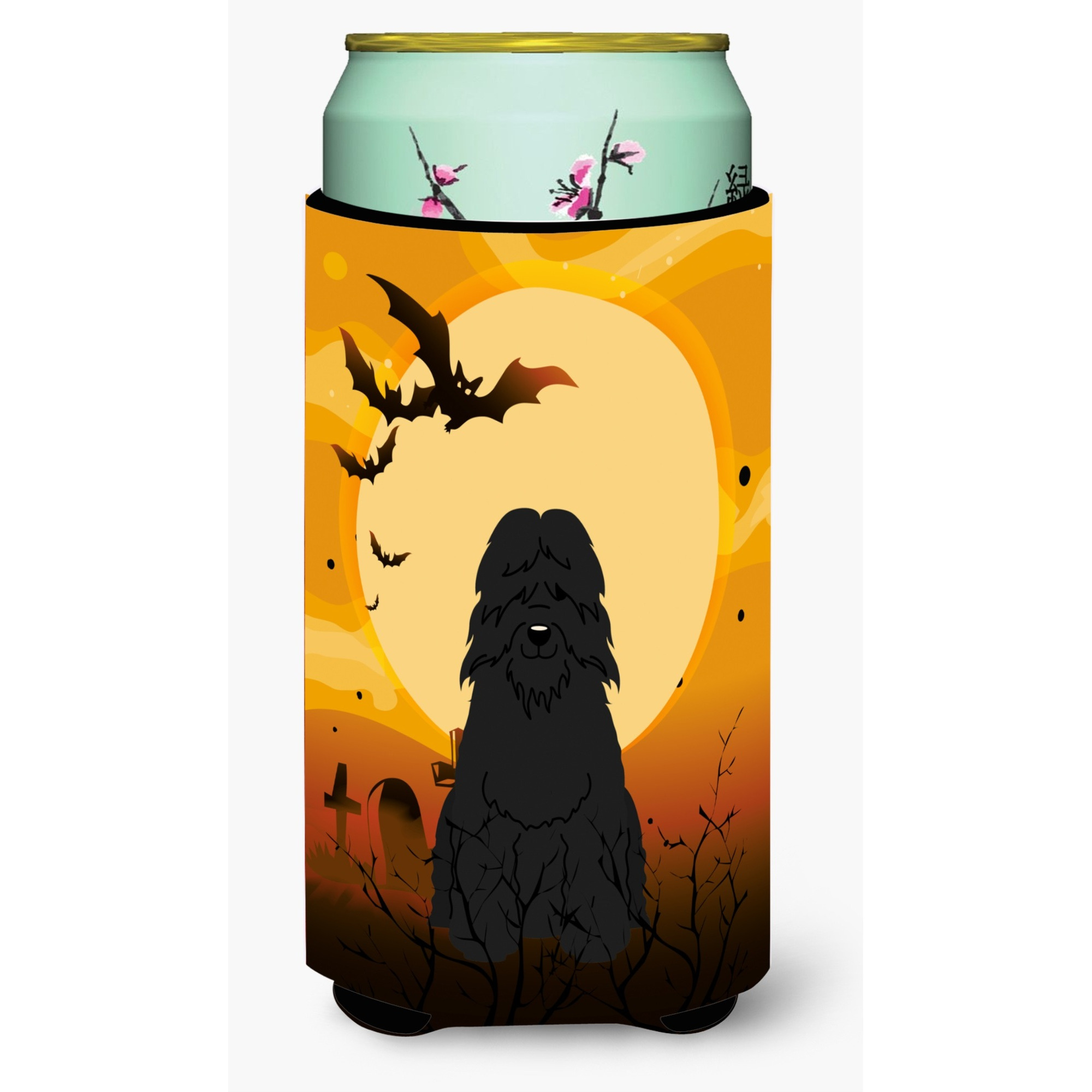 &quotCaroline's Treasures Halloween Bouvier Des Flandres Tall Boy Beverage Insulator Hugger BB4340TBC, Multicolor"