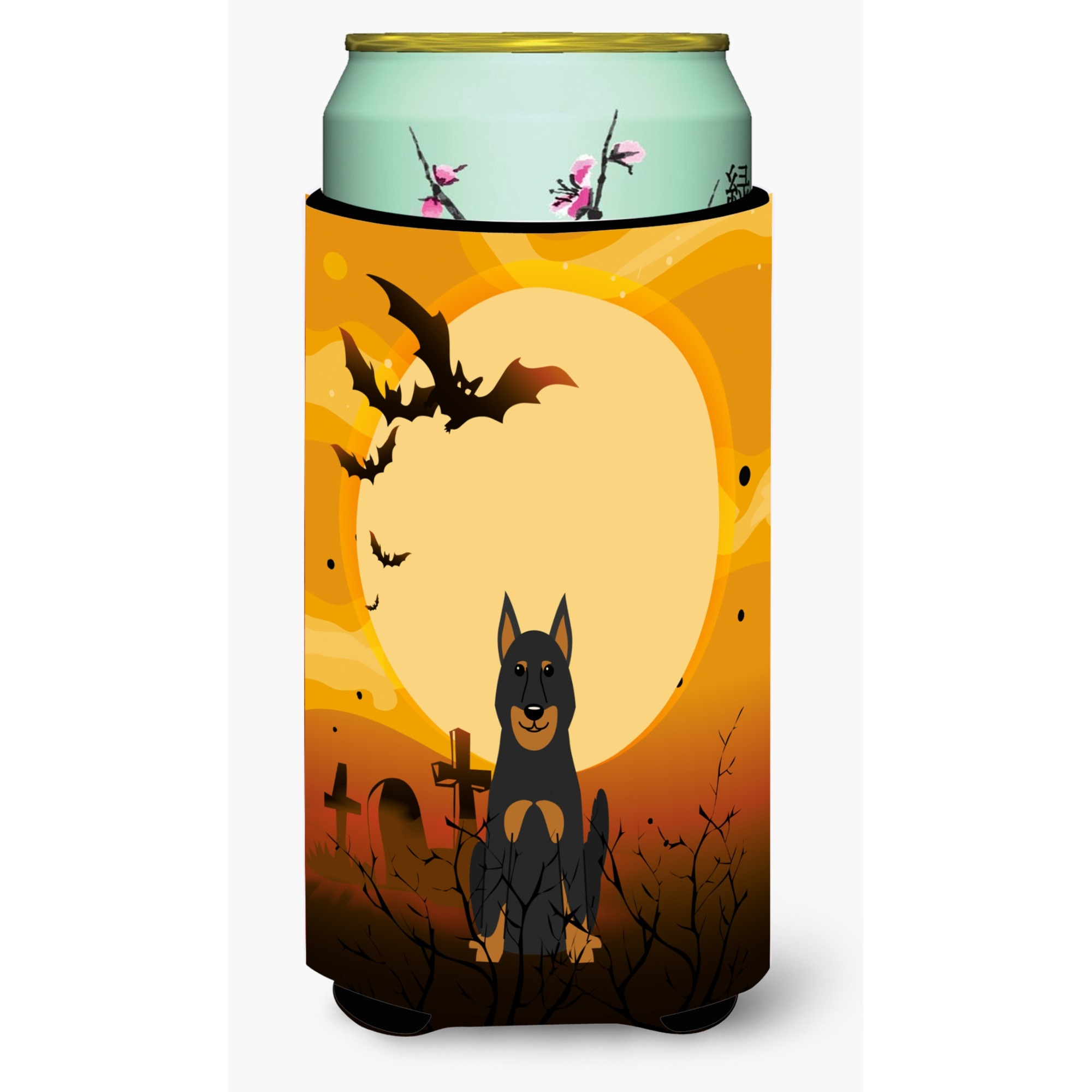 &quotCaroline's Treasures Halloween Beauce Shepherd Dog Tall Boy Beverage Insulator Hugger BB4346TBC, Multicolor"