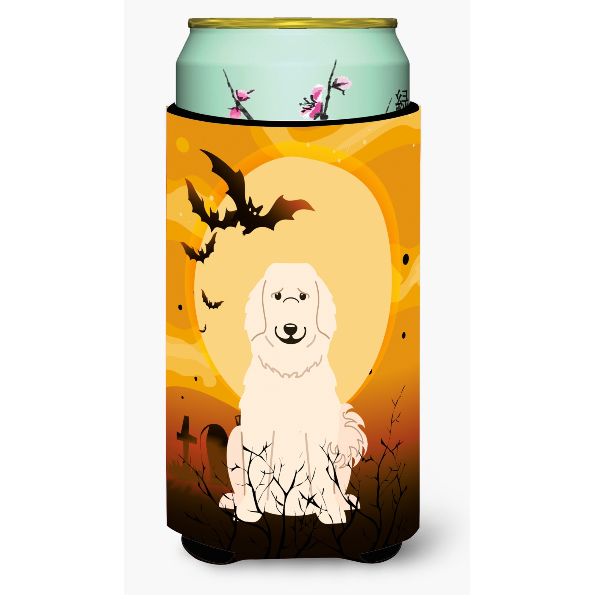&quotCaroline's Treasures Halloween Great Pyrenese Tall Boy Beverage Insulator Hugger BB4349TBC, Multicolor"