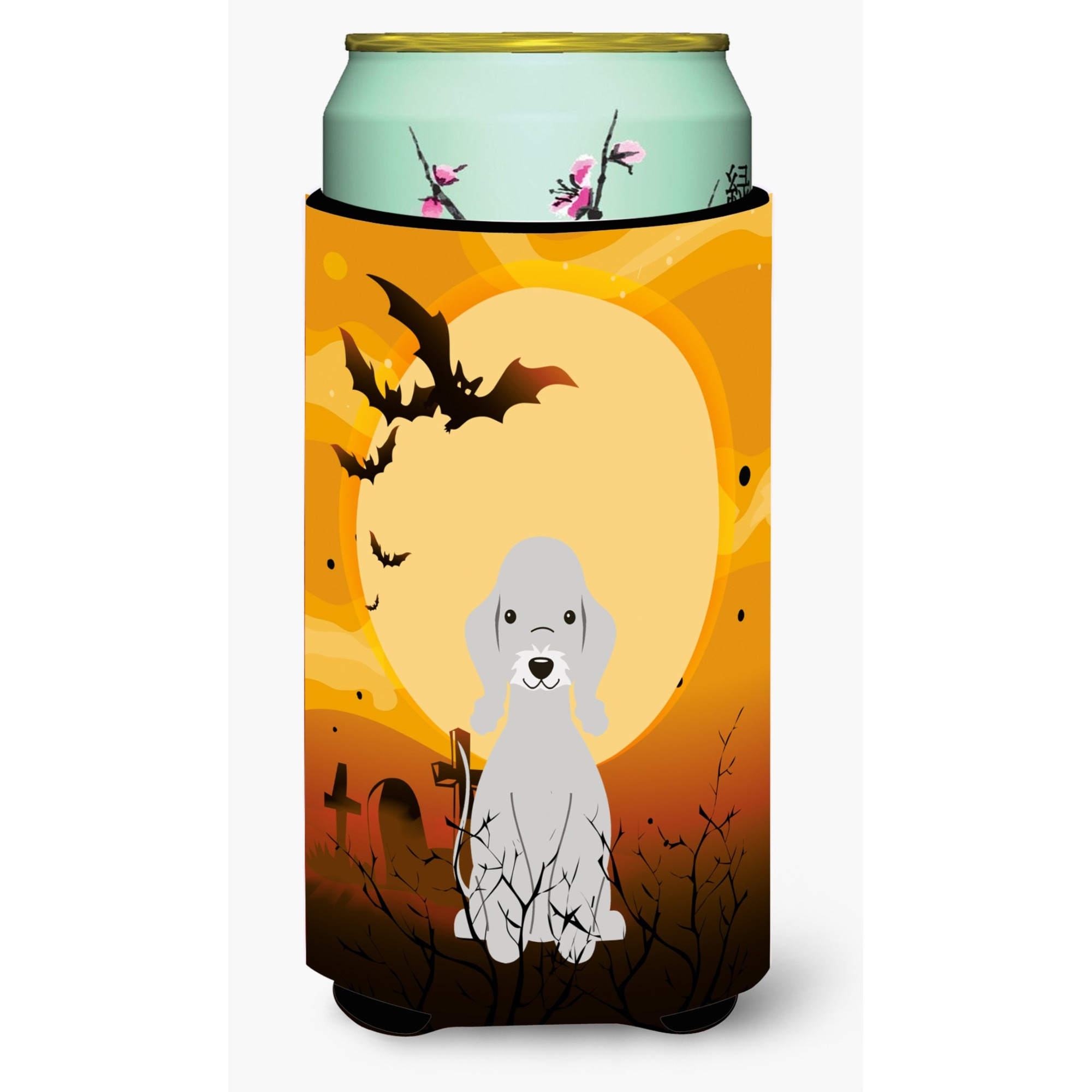 &quotCaroline's Treasures Halloween Bedlington Terrier Blue Tall Boy Beverage Insulator Hugger BB4356TBC, Multicolor"