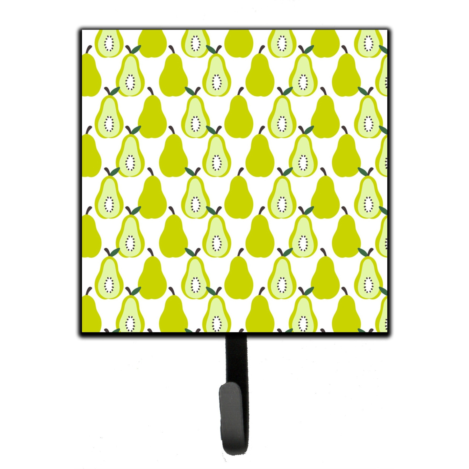 &quotCaroline's Treasures Pears on White Wall Hook, Small, Multicolor"