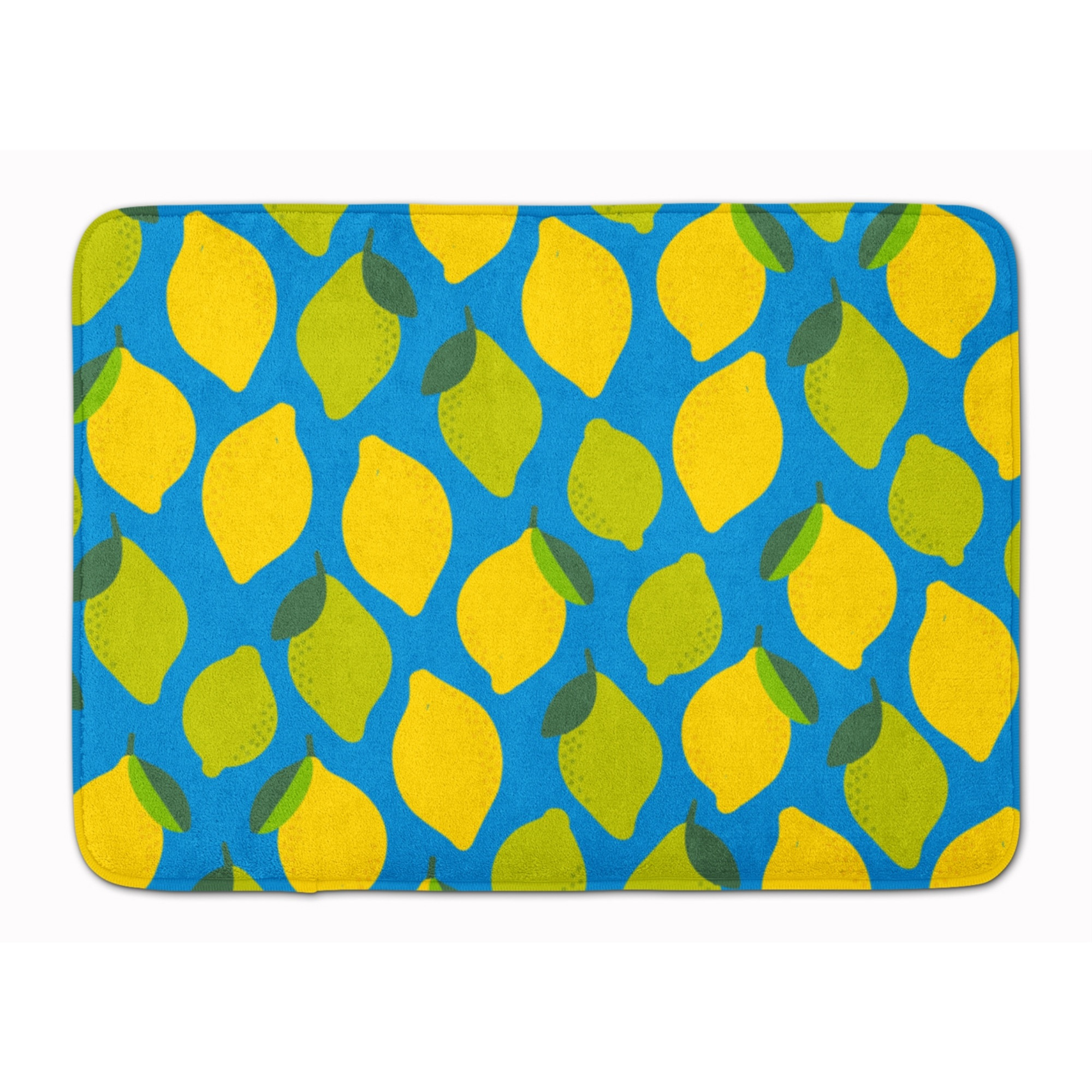 &quotCaroline's Treasures Lemons and Limes Floor Mat, 19"" x 27"", Multicolor"