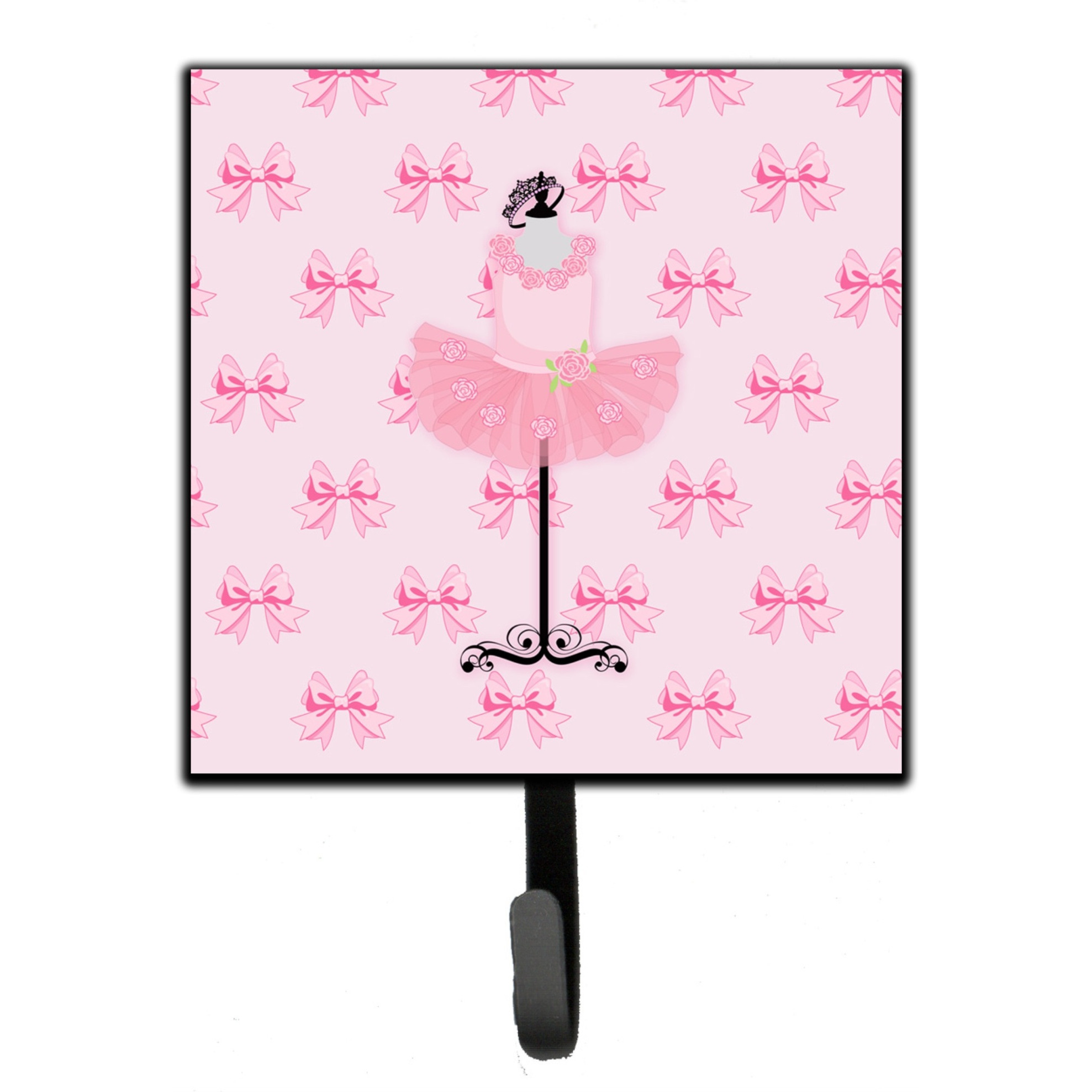&quotCaroline's Treasures Ballerina Recital Attire Wall Hook, Small, Multicolor"