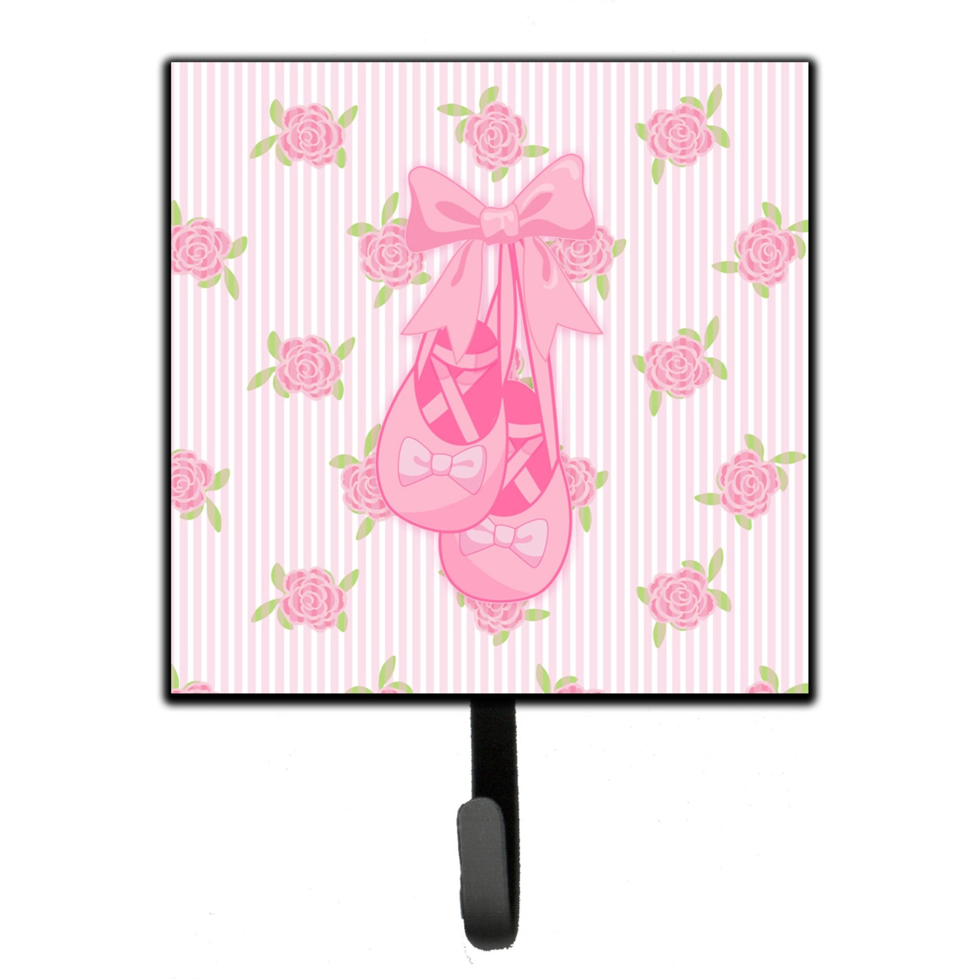 &quotCaroline's Treasures Ballerina Ballet Shoes Wall Hook, Small, Multicolor"