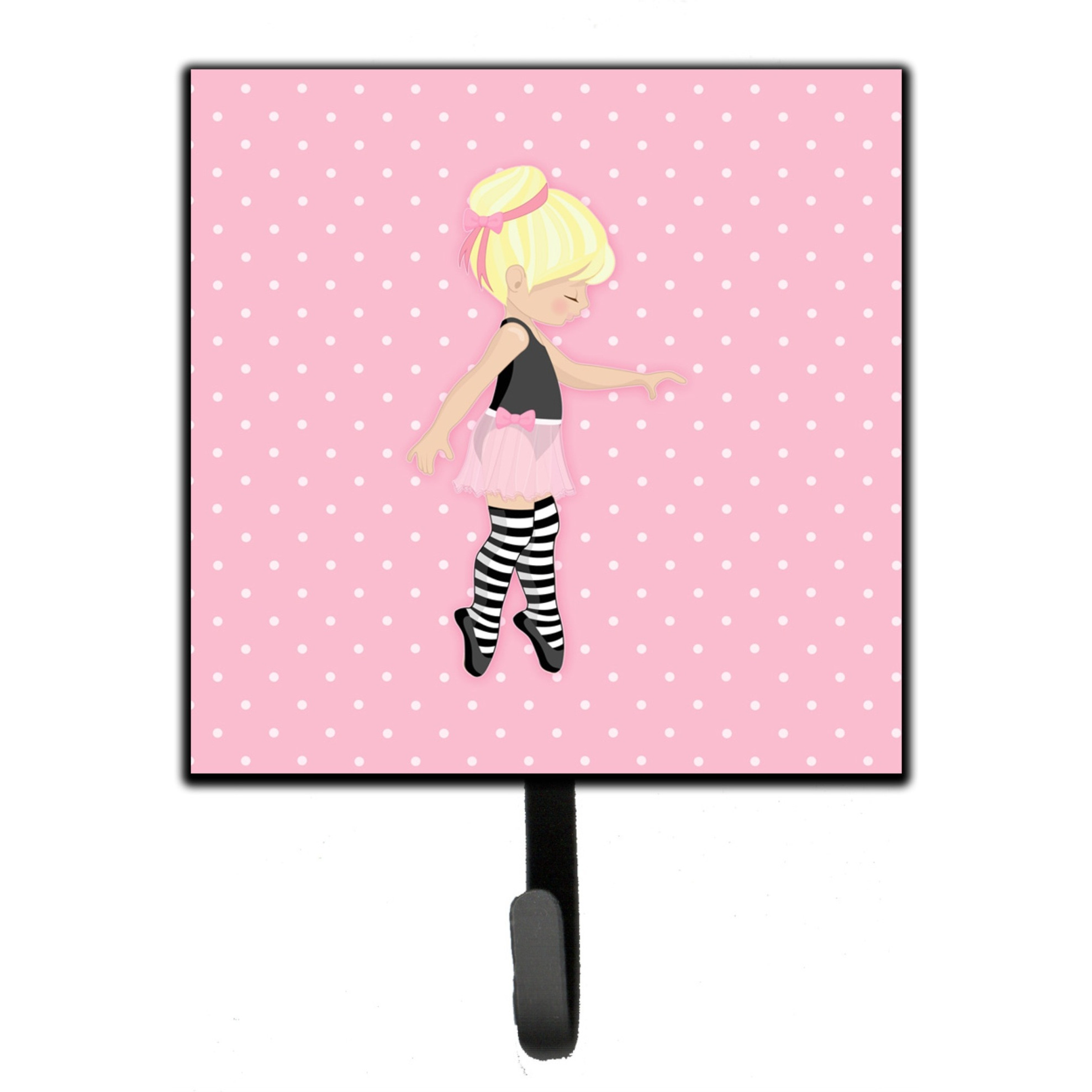 &quotCaroline's Treasures Ballerina Blonde Releve Wall Hook, Small, Multicolor"