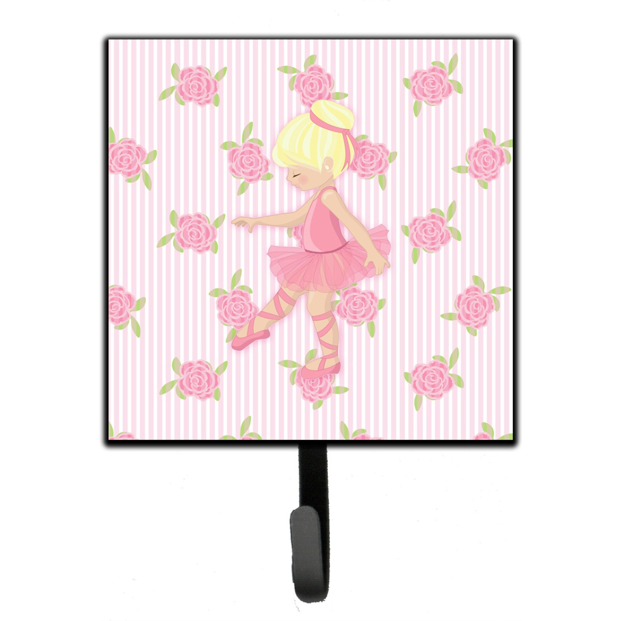 &quotCaroline's Treasures Ballerina Blonde Point Wall Hook, Small, Multicolor"