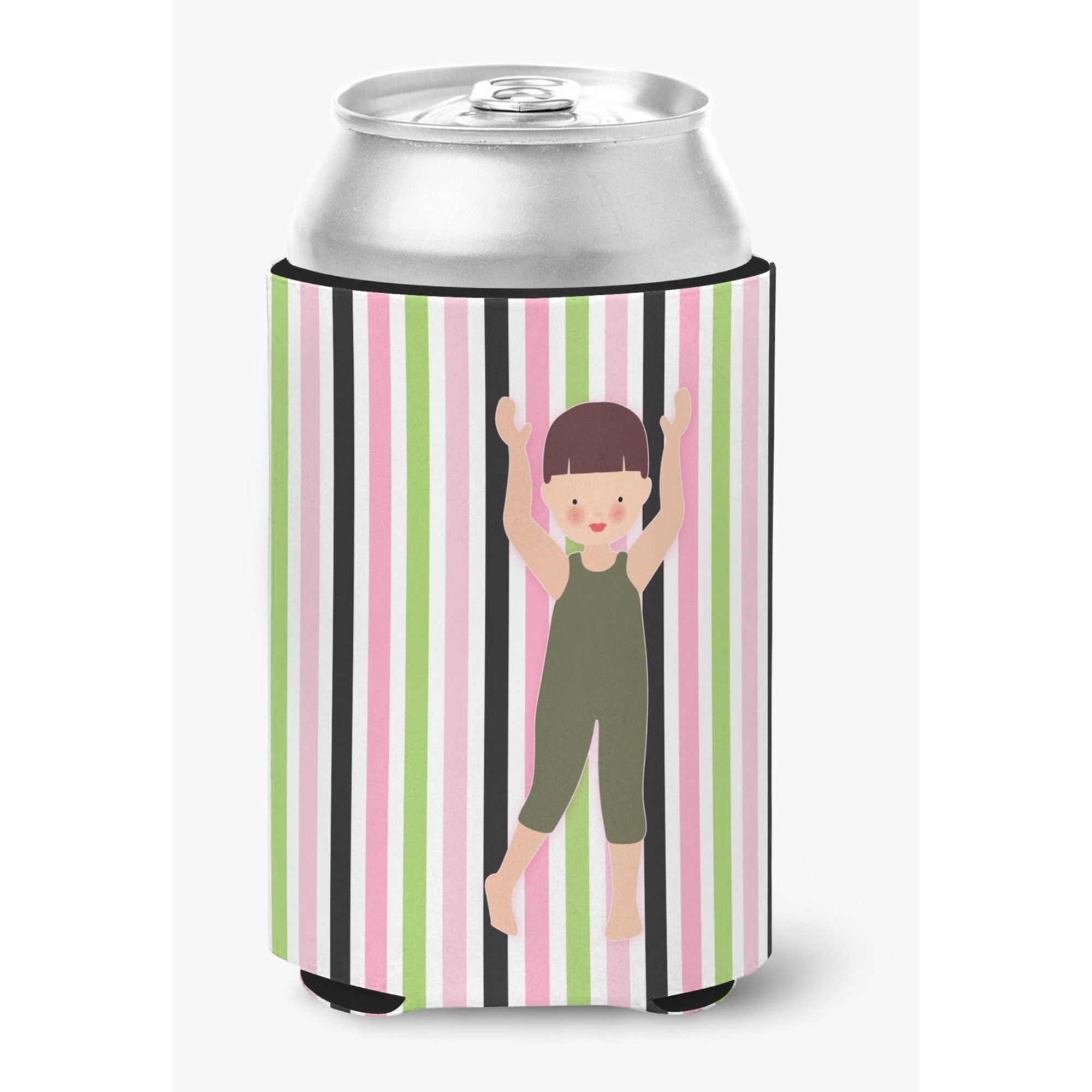 &quotCaroline's Treasures Dancer Arms Up Bikatard Can or Bottle Hugger, Can Hugger, Multicolor"