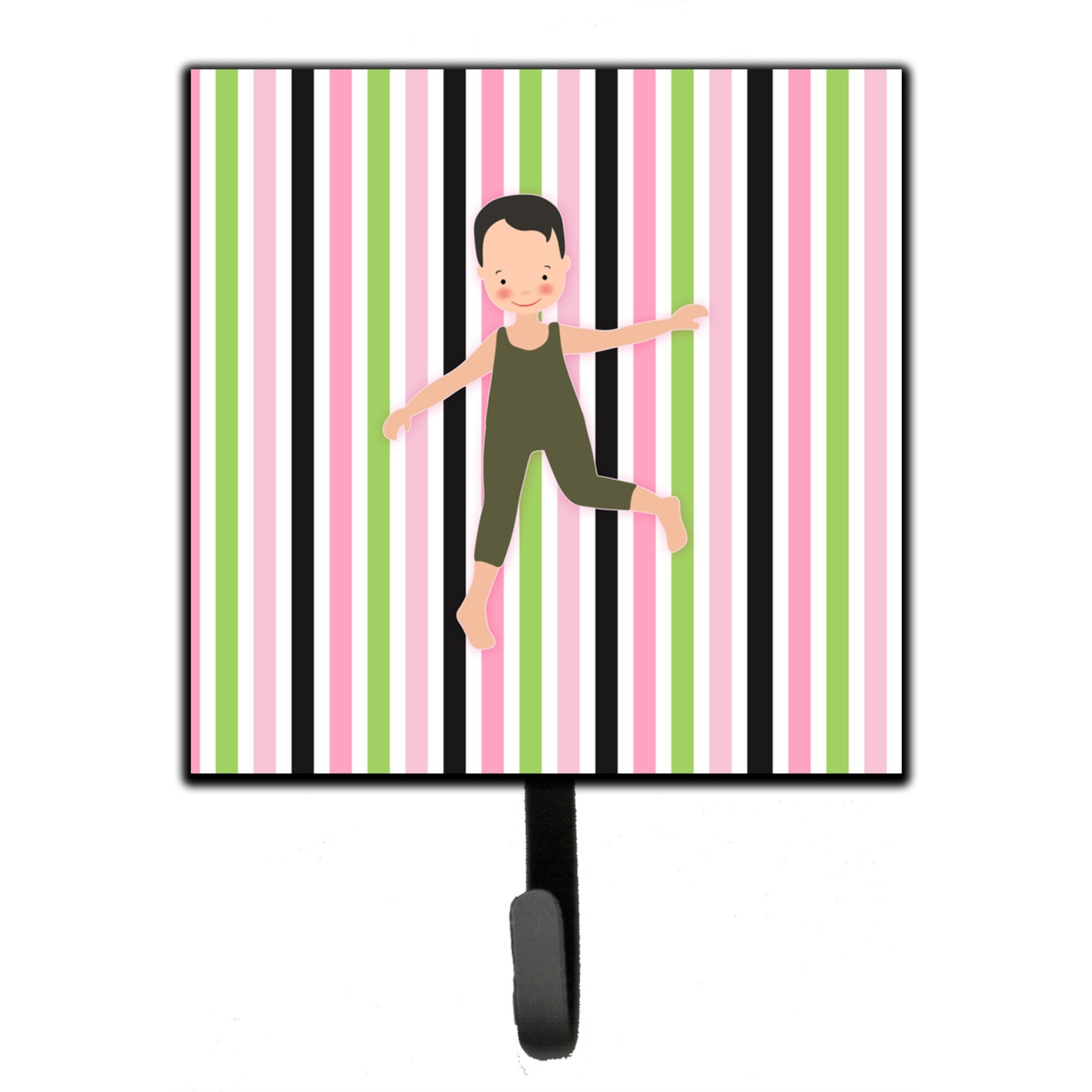 &quotCaroline's Treasures Boy Dancer Bikatard Wall Hook, Small, Multicolor"