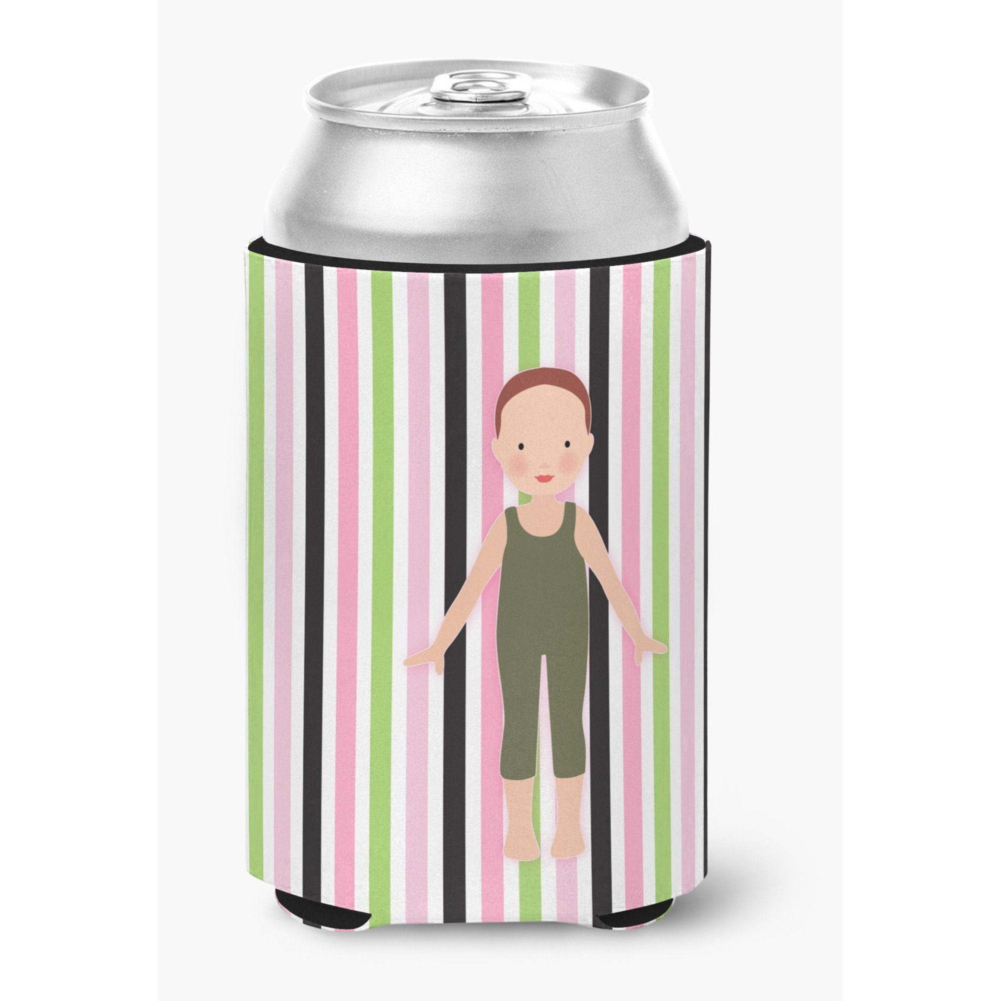 &quotCaroline's Treasures Dancer Bikatard Flexed Hands Can or Bottle Hugger, Can Hugger, Multicolor"