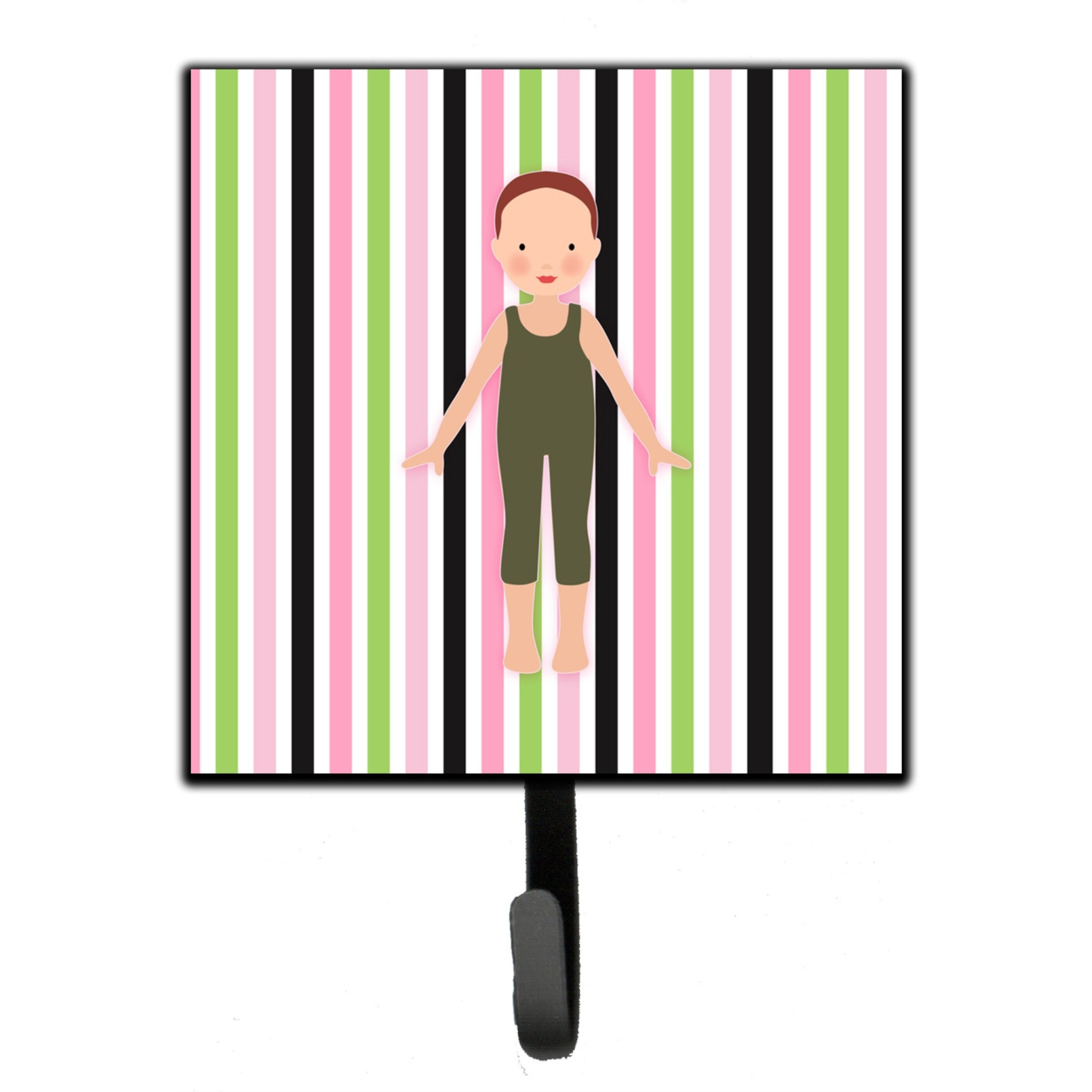 &quotCaroline's Treasures Dancer Bikatard Flexed Hands Wall Hook, Small, Multicolor"