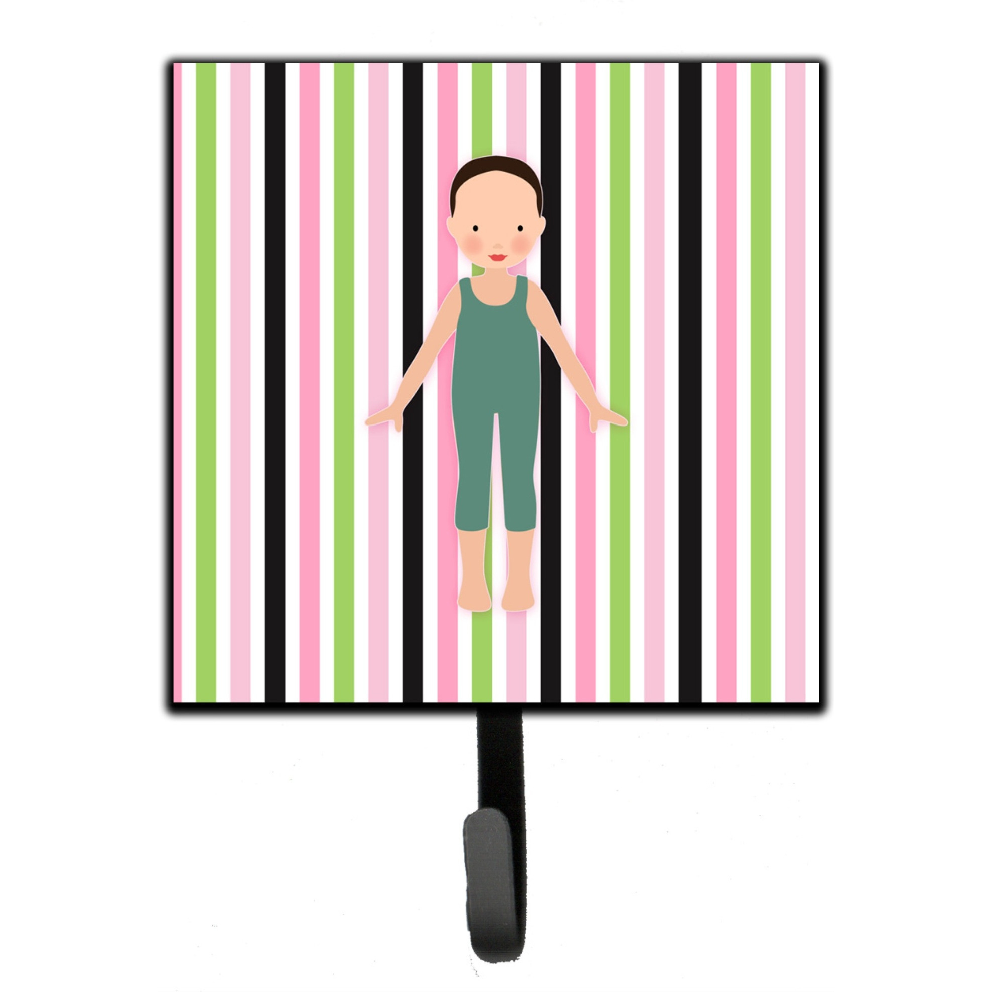 &quotCaroline's Treasures Dancer Bikatard Flex Hands Wall Hook, Small, Multicolor"