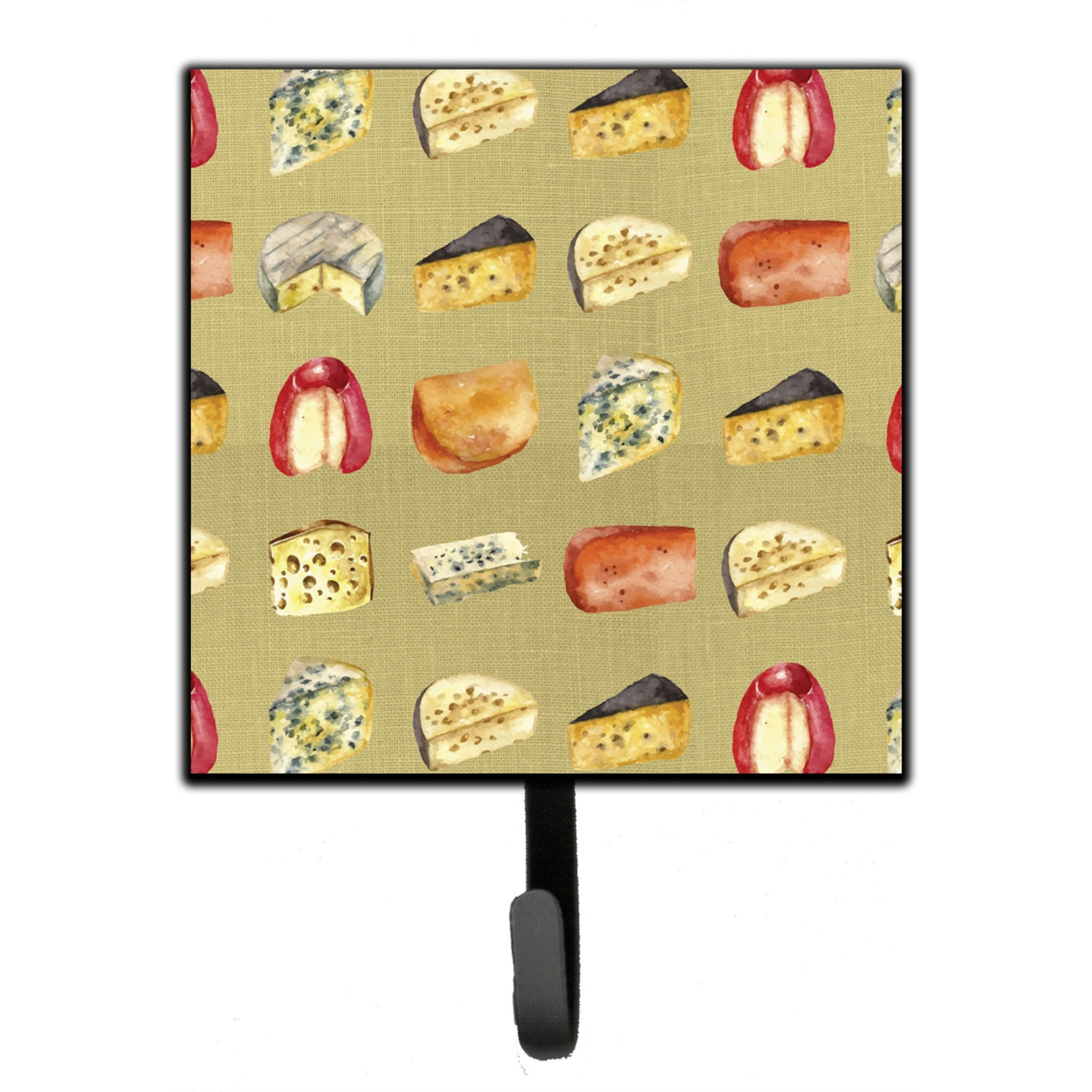 &quotCaroline's Treasures Cheeses Wall Hook, Small, Multicolor"