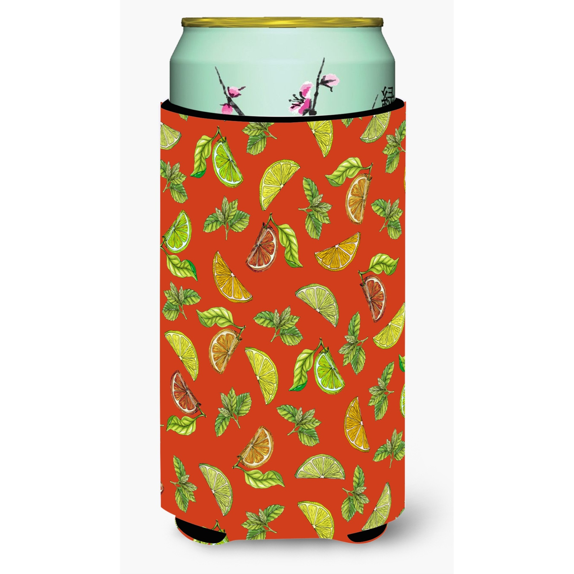 &quotCaroline's Treasures Lemons, Limes & Oranges Tall Boy Beverage Insulator Hugger, Multicolor"