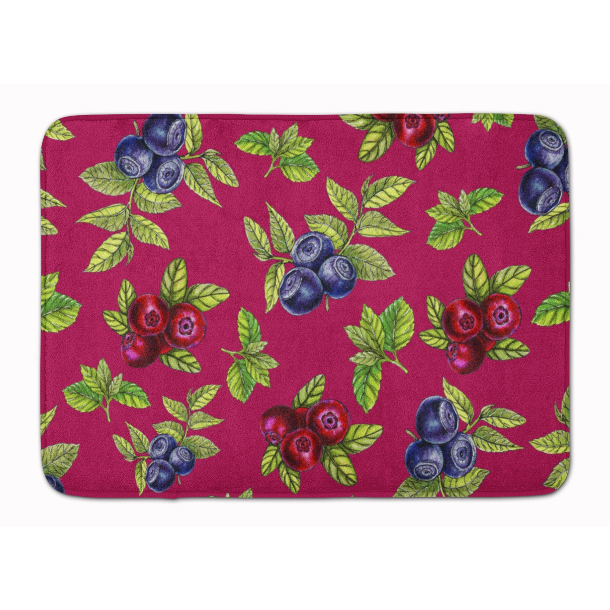 &quotCaroline's Treasures Berries Floor Mat, 19"" H x 27"" W, Multicolor"