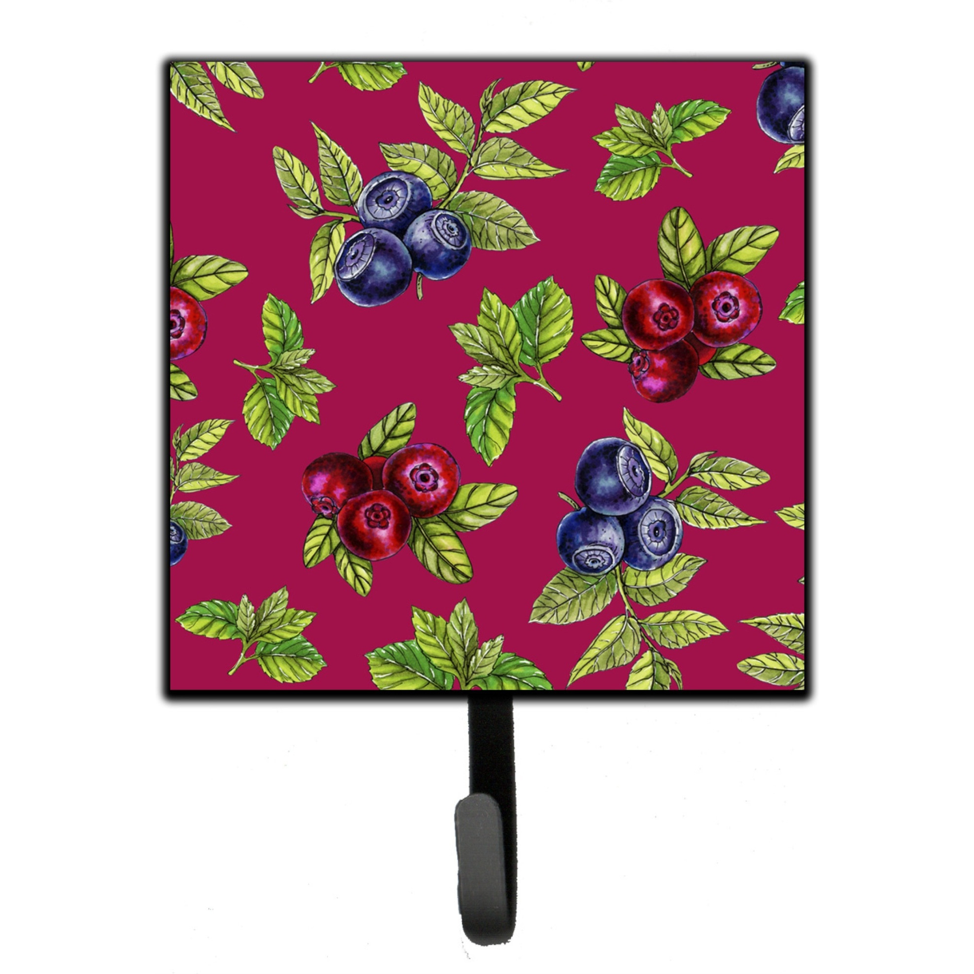 &quotCaroline's Treasures Berries Wall Hook, Small, Multicolor"