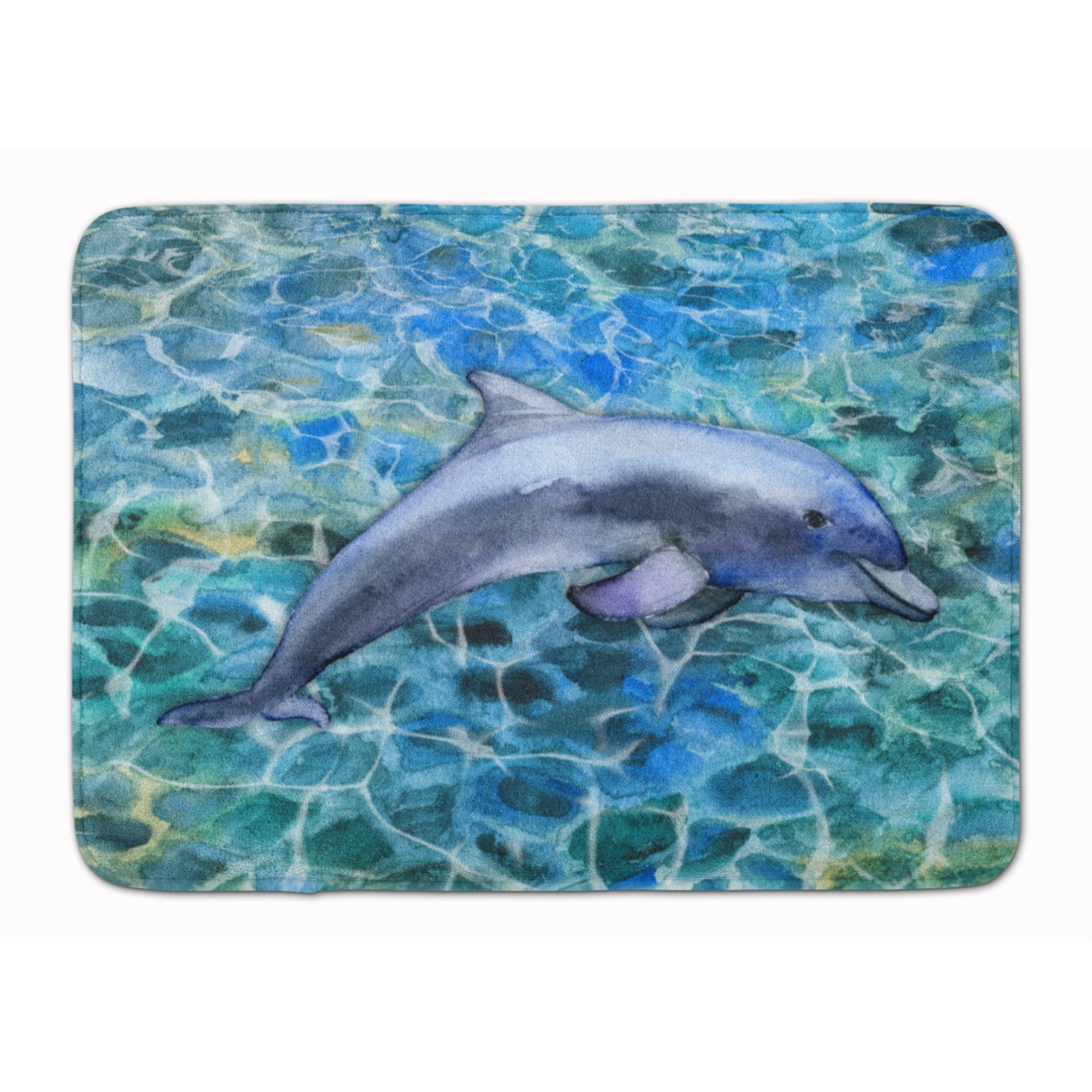 &quotCaroline's Treasures Dolphin Floor Mat, 19 H x 27 W, Multicolor"