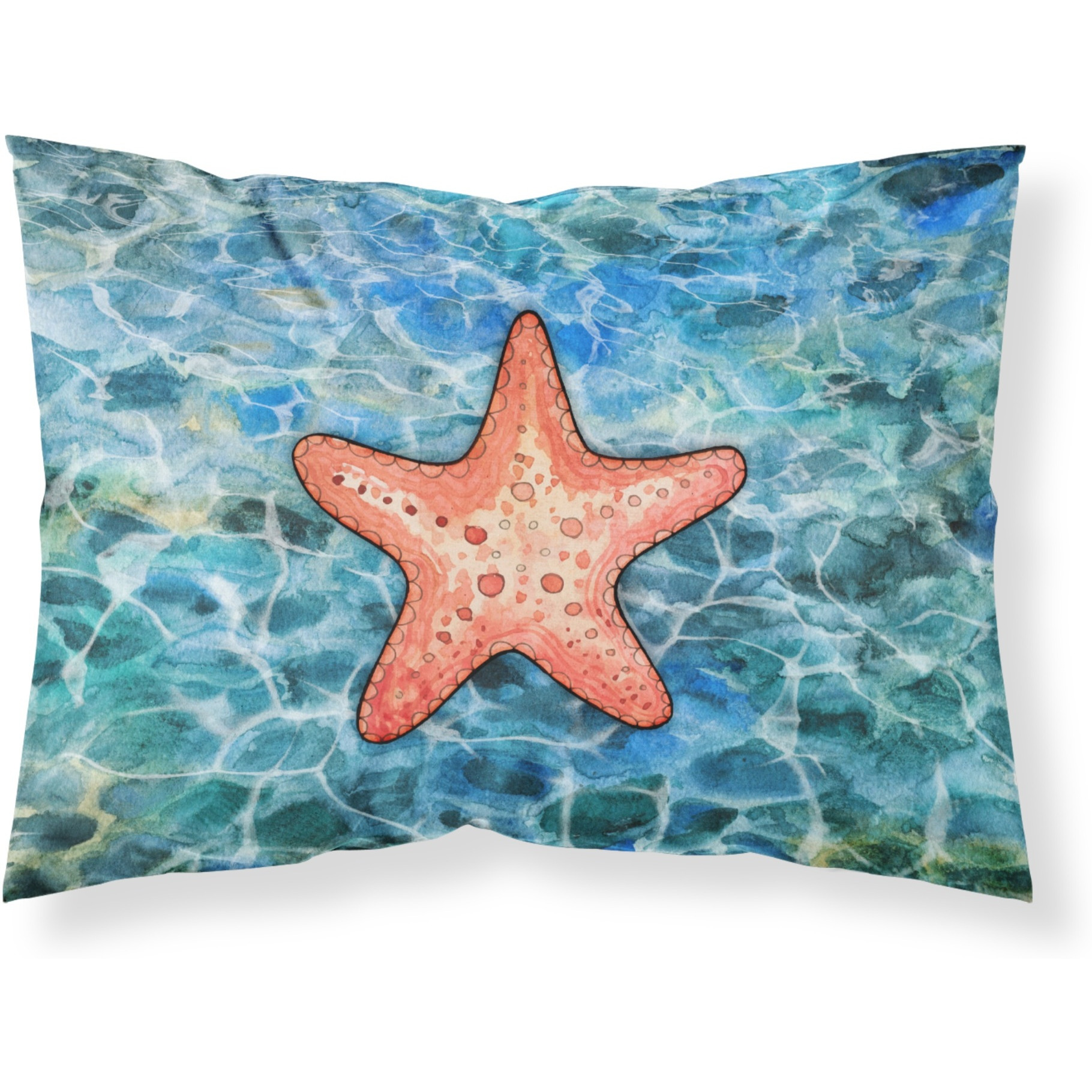 &quotCaroline's Treasures Starfish Pillowcase, Standard, Multicolor"