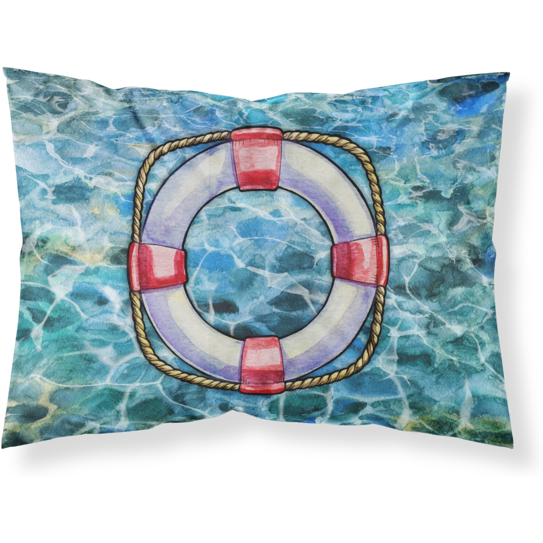&quotCaroline's Treasures Life Saver Pillowcase, Standard, Multicolor"