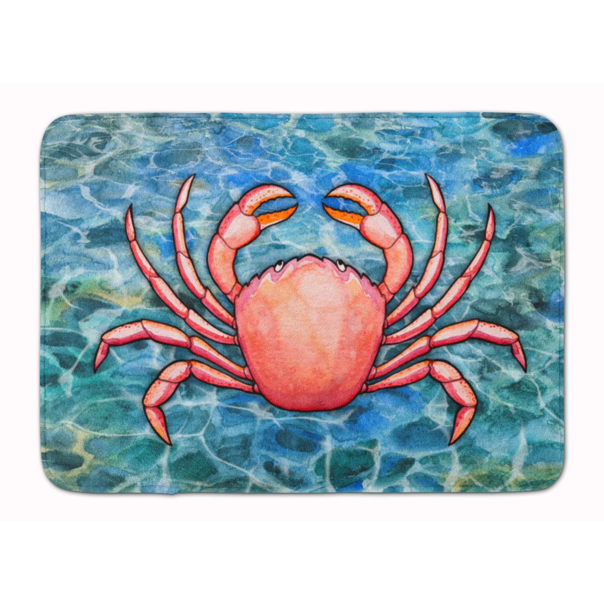 &quotCaroline's Treasures Crab Floor Mat, 19 H x 27 W, Multicolor"