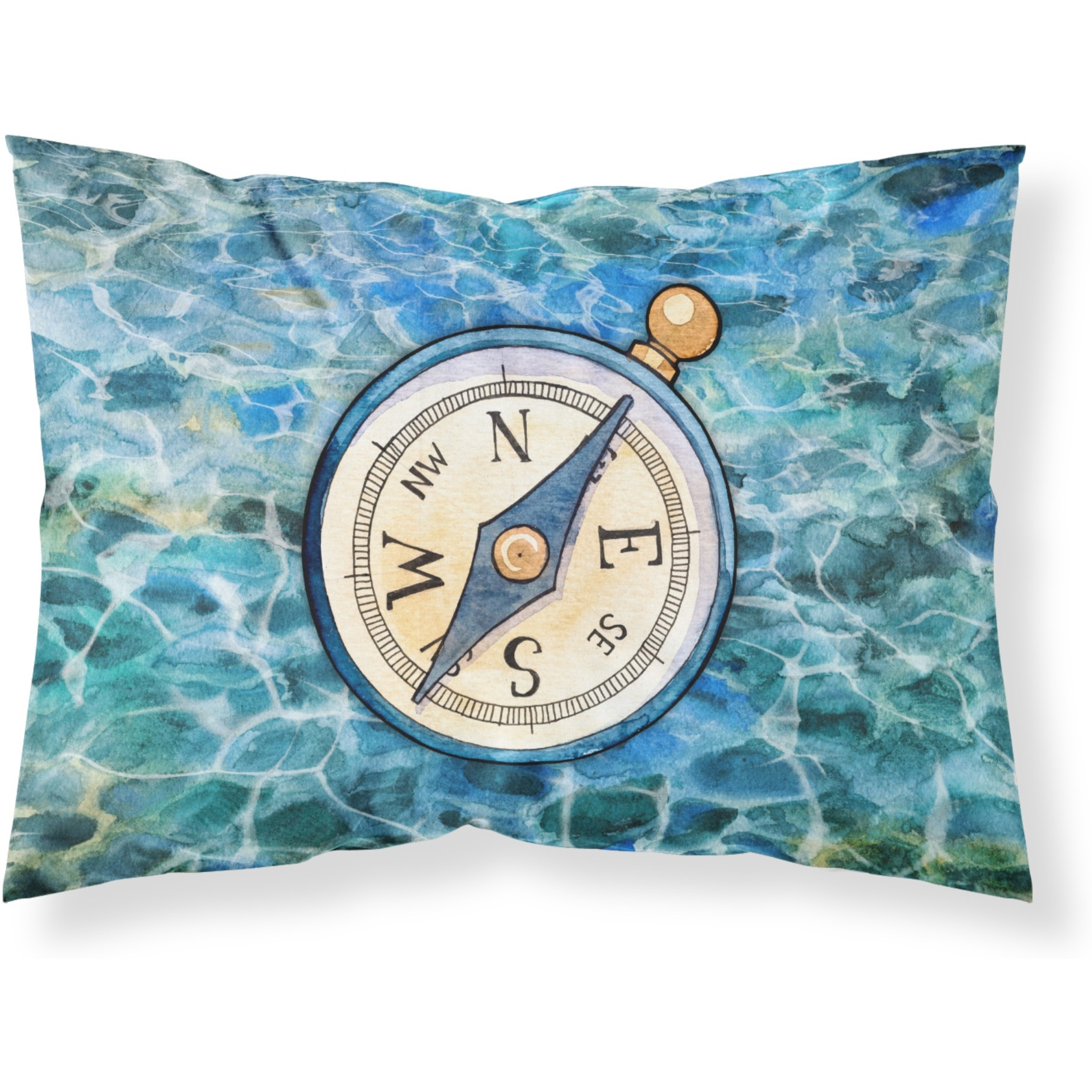 &quotCaroline's Treasures Compass Pillowcase, Standard, Multicolor"
