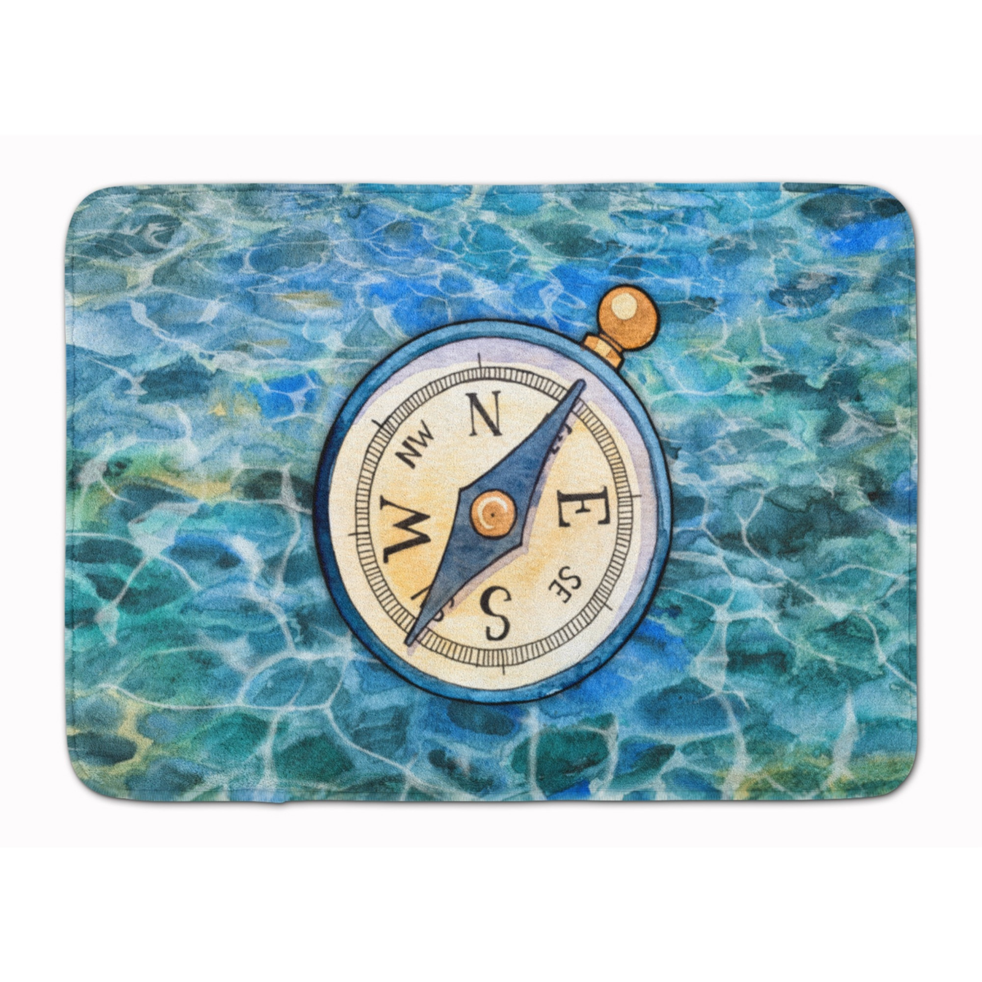 &quotCaroline's Treasures Compass Floor Mat, 19 H x 27 W, Multicolor"