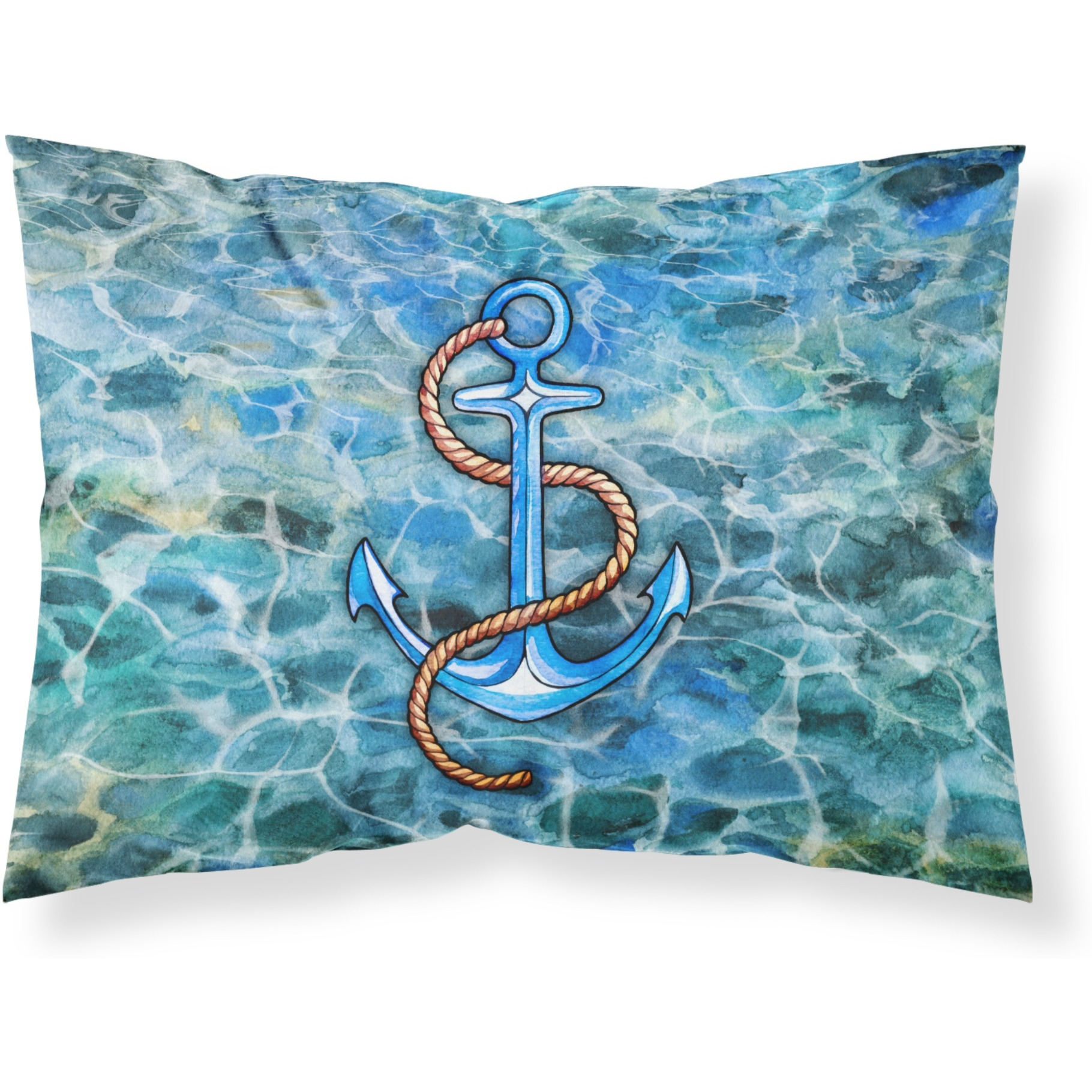 &quotCaroline's Treasures Anchor Pillowcase, Standard, Multicolor"