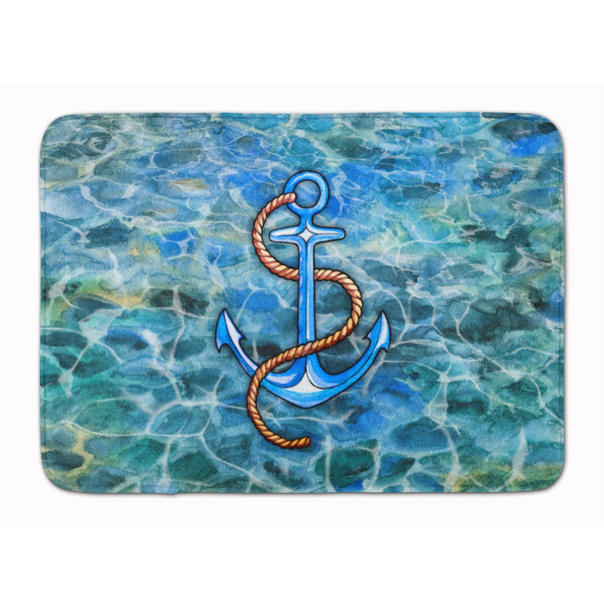&quotCaroline's Treasures Anchor Floor Mat, 19 H x 27 W, Multicolor"